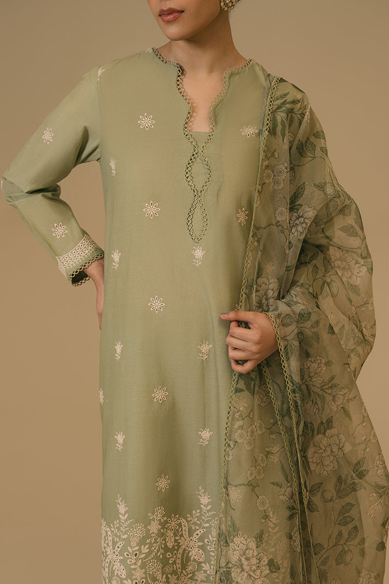 Cross Stitch | Eid Collection | OLIVE VISTA - Official Cross Stitch - Agha Fabrics UK