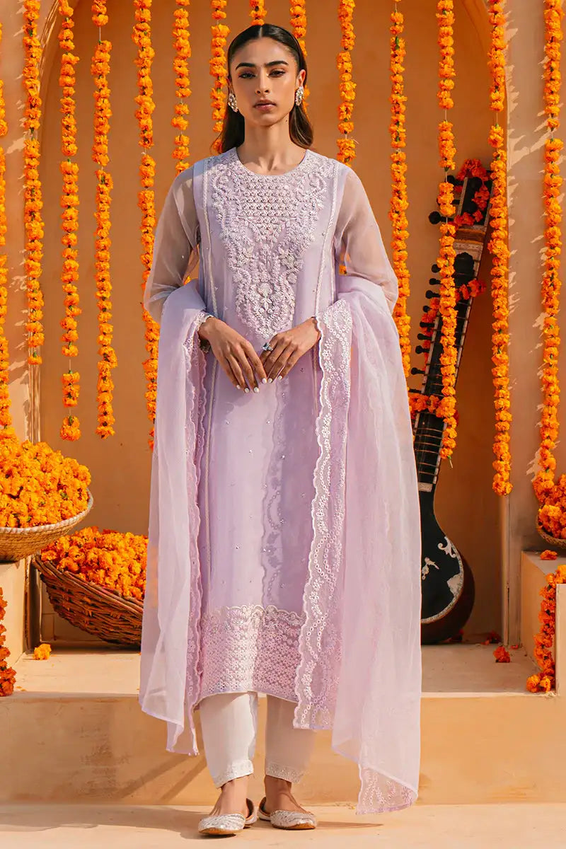 Cross Stitch | Eid Collection | LILAC WHISPER - Official Cross Stitch - Agha Fabrics UK