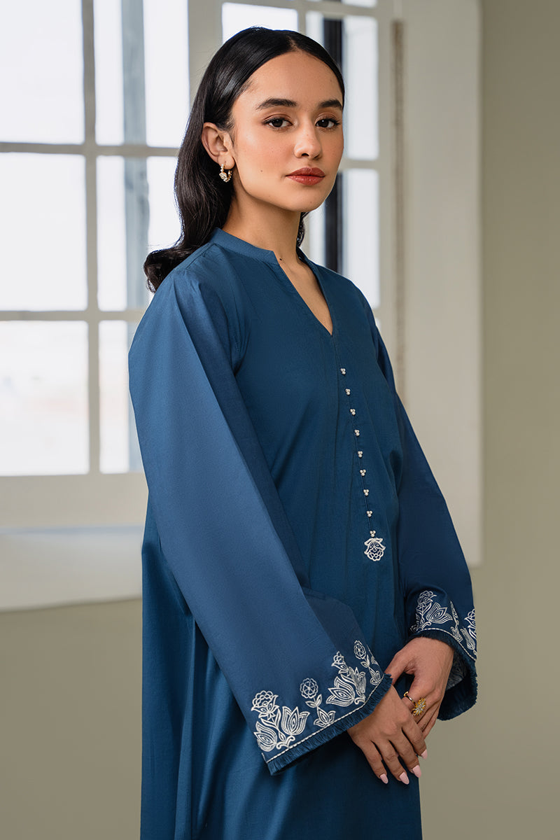 Cross Stitch | Eid Collection | PEARL BLUE - Official Cross Stitch - Agha Fabrics UK