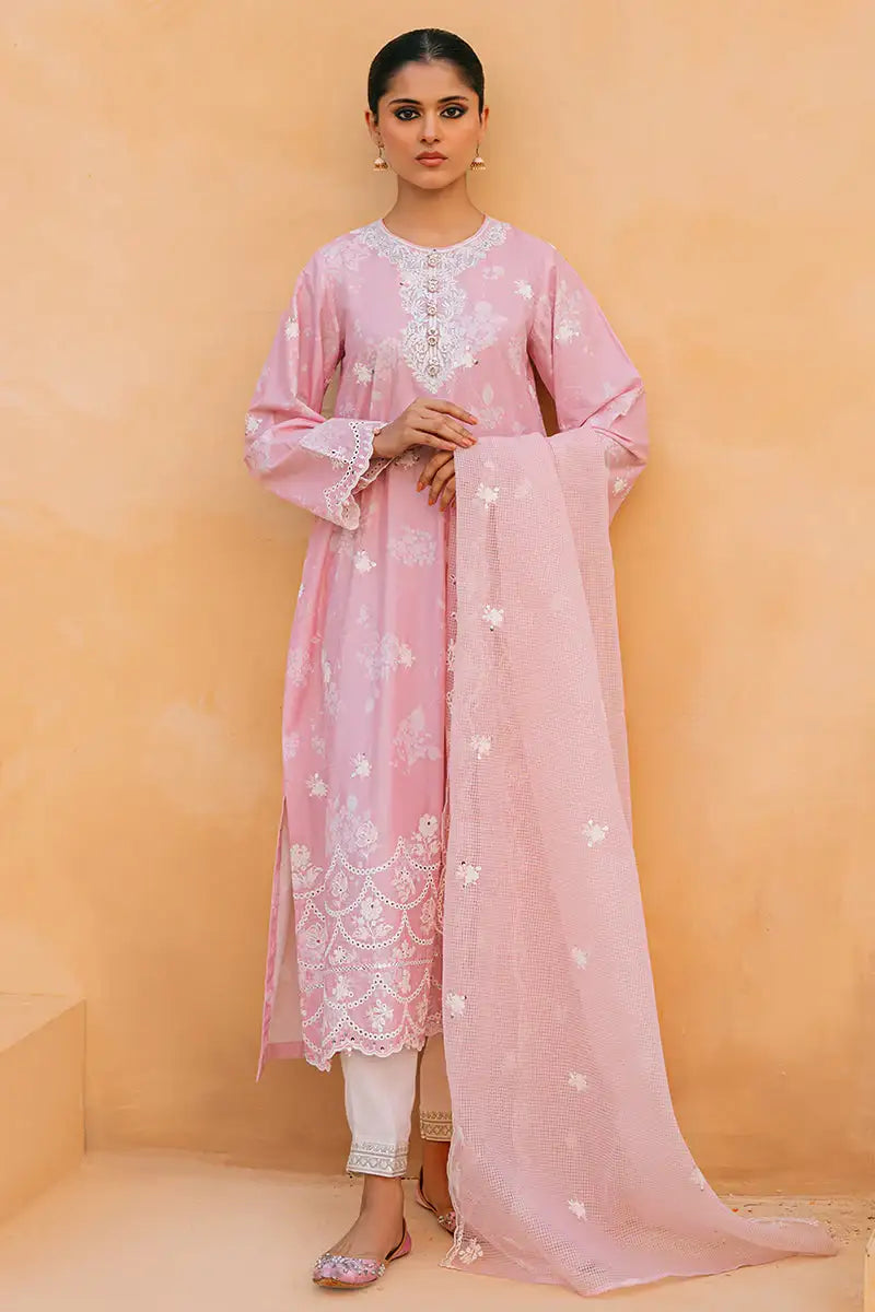 Cross Stitch | Eid Collection | PINK BREEZE - Official Cross Stitch - Agha Fabrics UK
