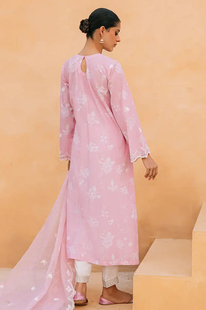 Cross Stitch | Eid Collection | PINK BREEZE - Official Cross Stitch - Agha Fabrics UK