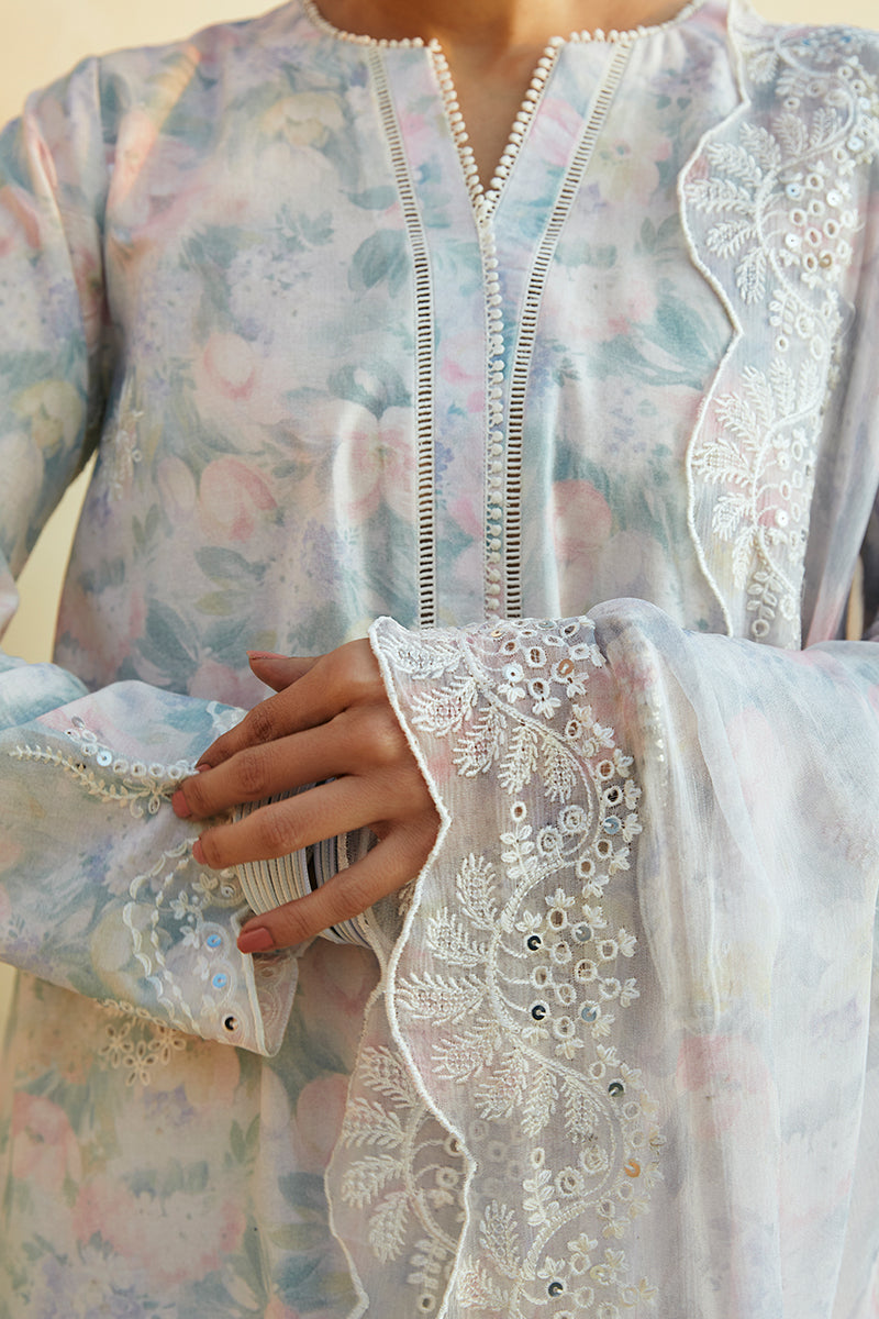 Cross Stitch | Eid Collection | VIOLA PEARL - Official Cross Stitch - Agha Fabrics UK