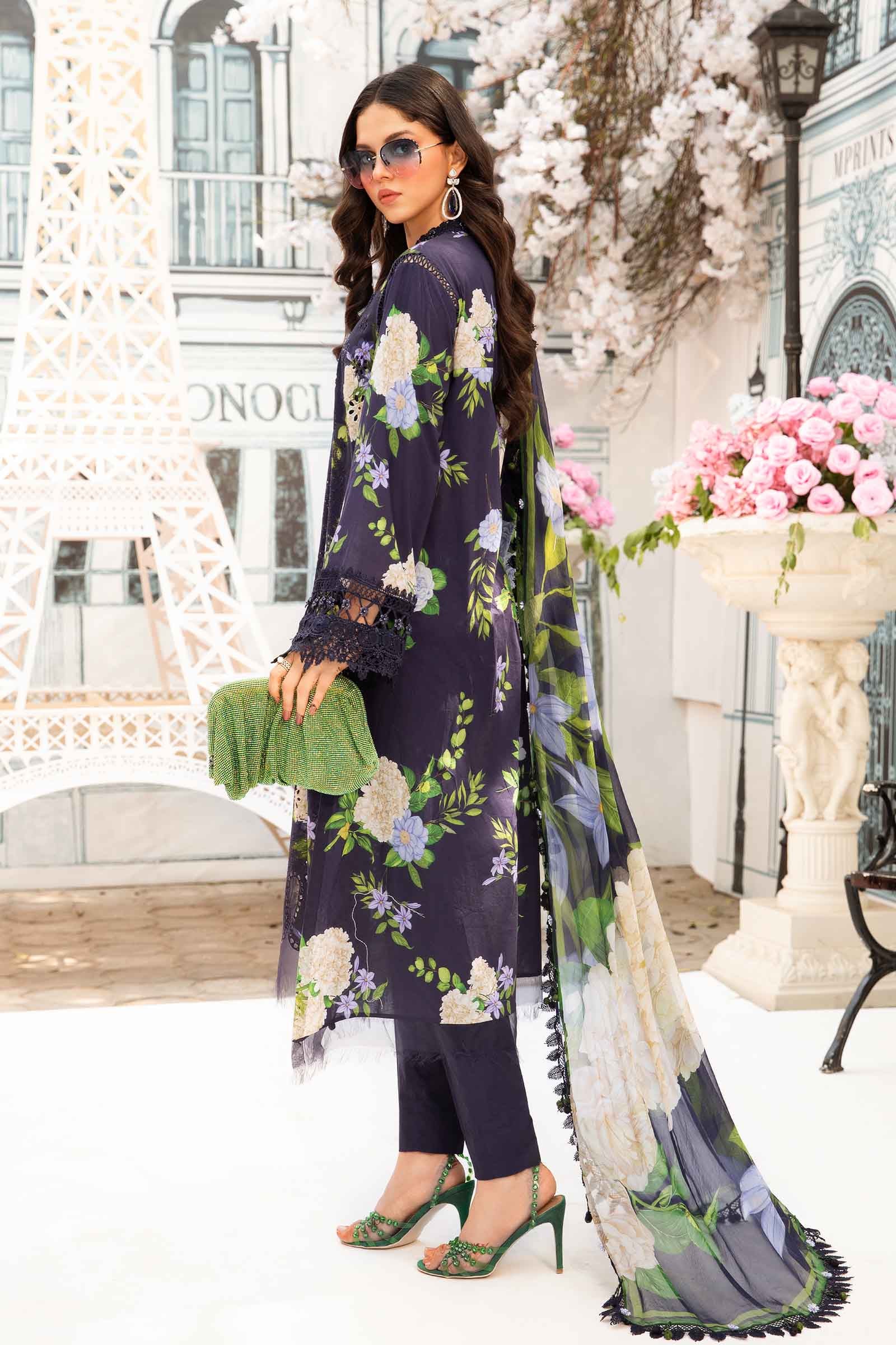 Maria B | M Prints Summer 25 | MPT-2602-B - Official Maria B - Agha Fabrics UK