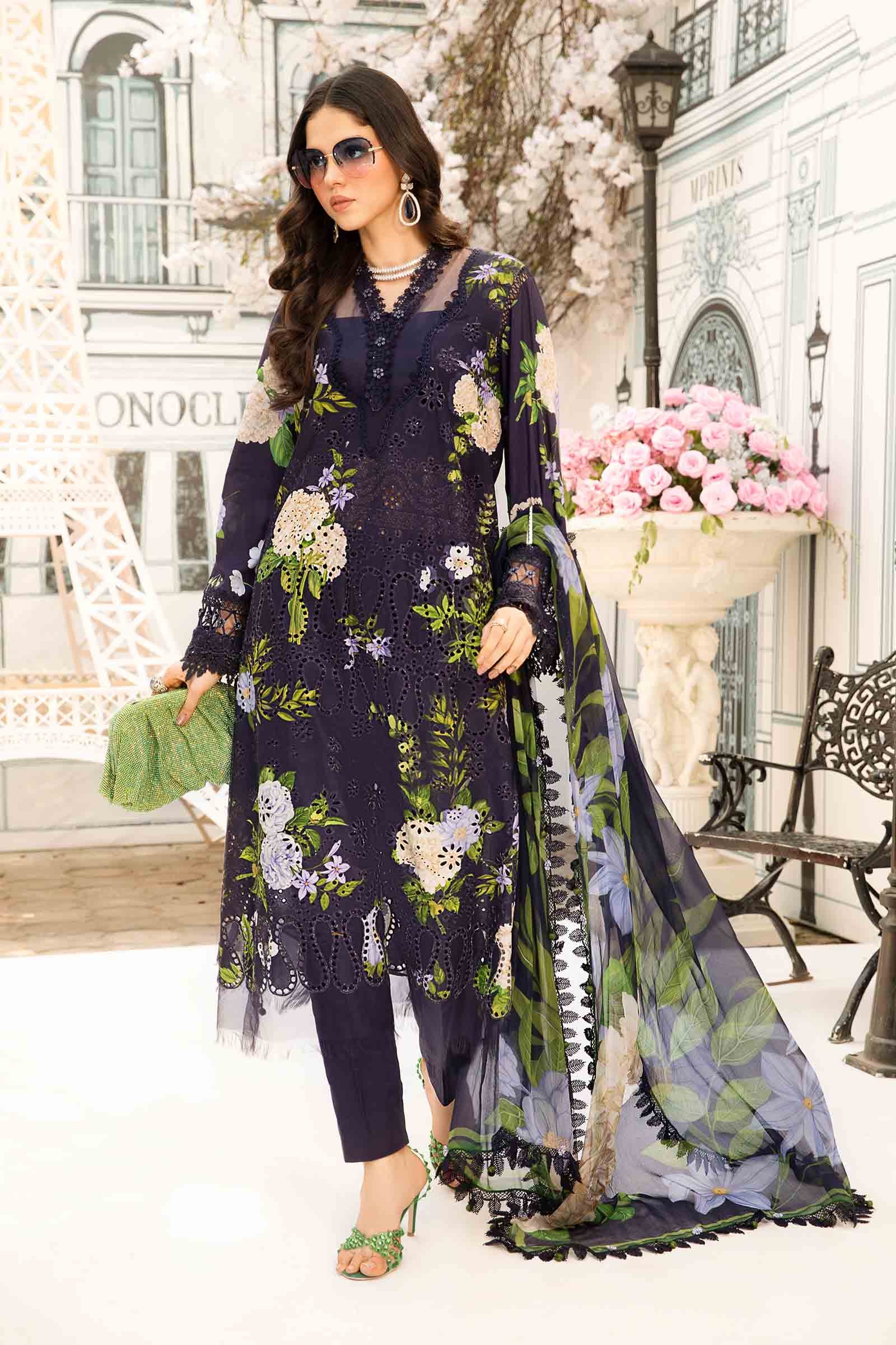 Maria B | M Prints Summer 25 | MPT-2602-B - Official Maria B - Agha Fabrics UK