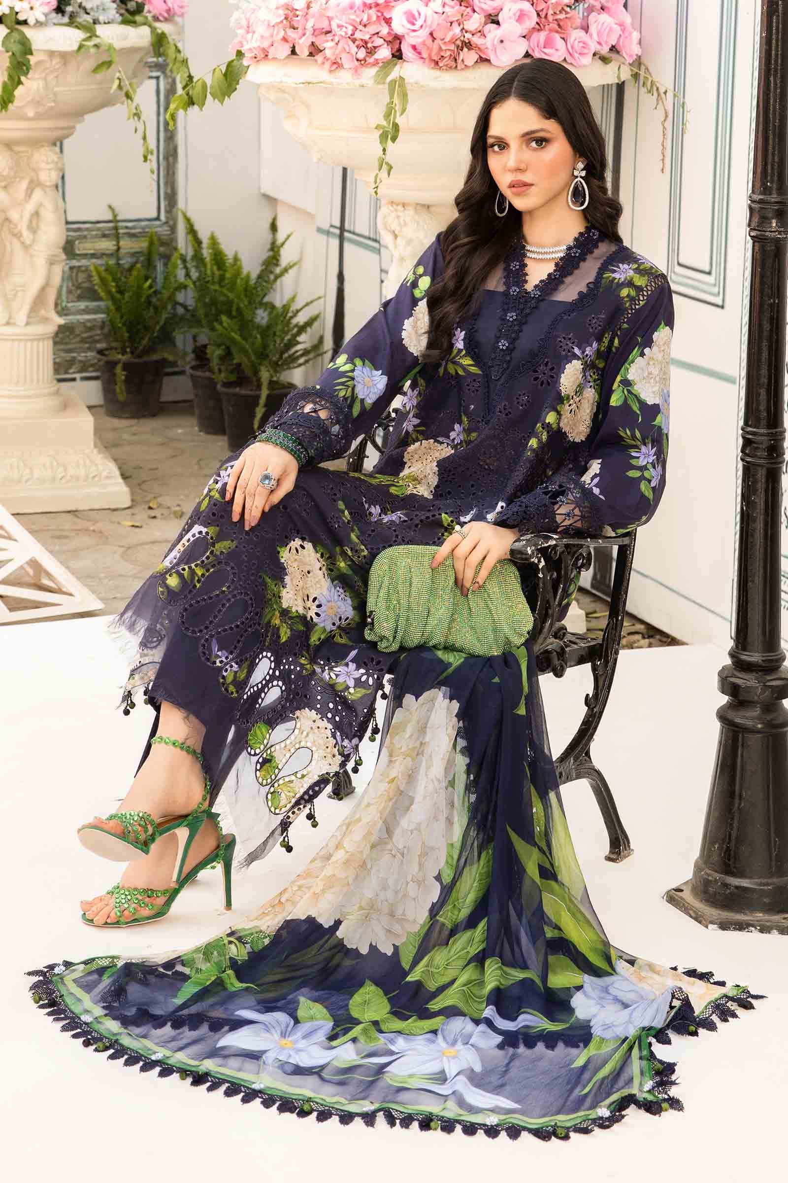 Maria B | M Prints Summer 25 | MPT-2602-B - Official Maria B - Agha Fabrics UK