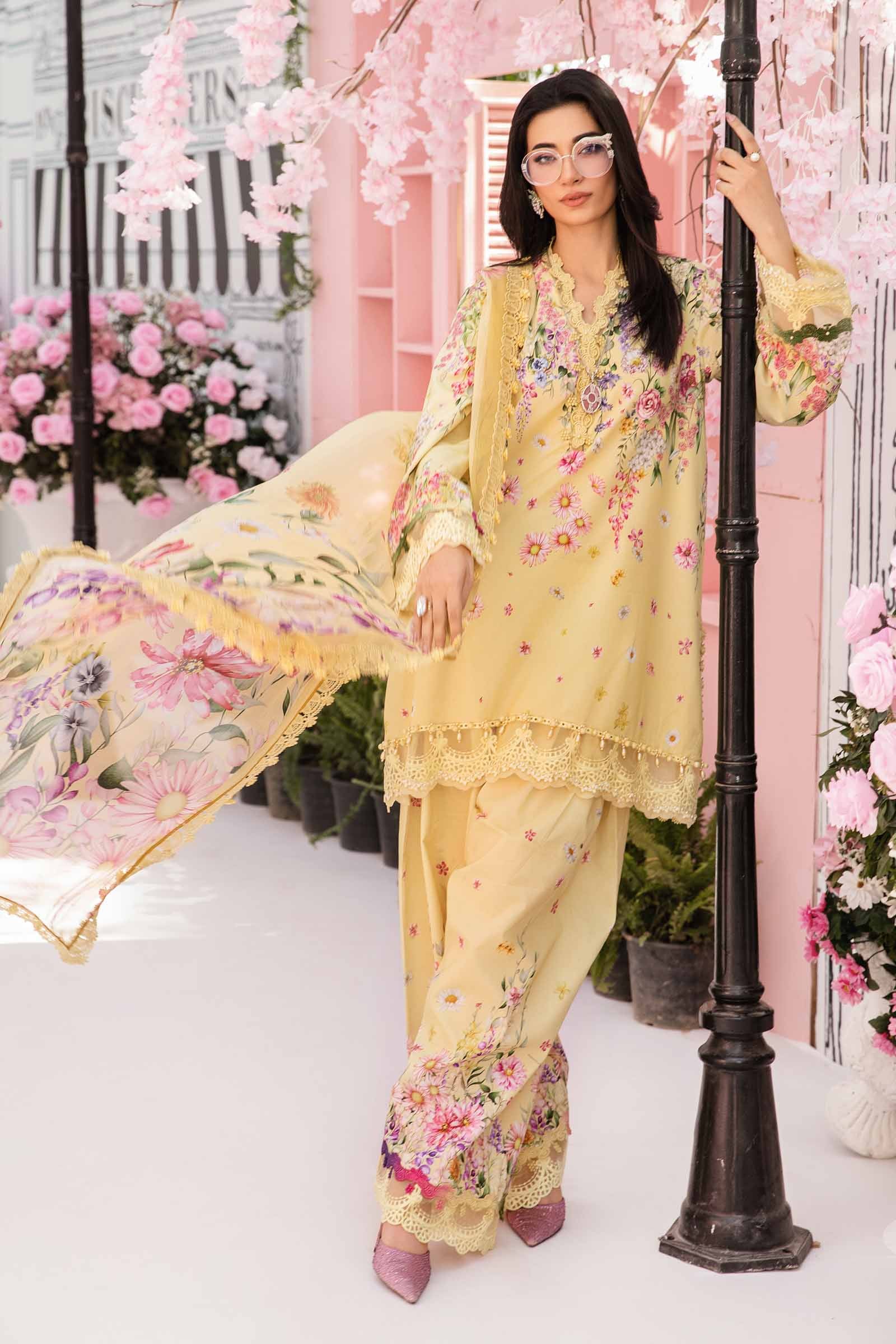 Maria B | M Prints Summer 25 | MPT-2603-A - Official Maria B - Agha Fabrics UK