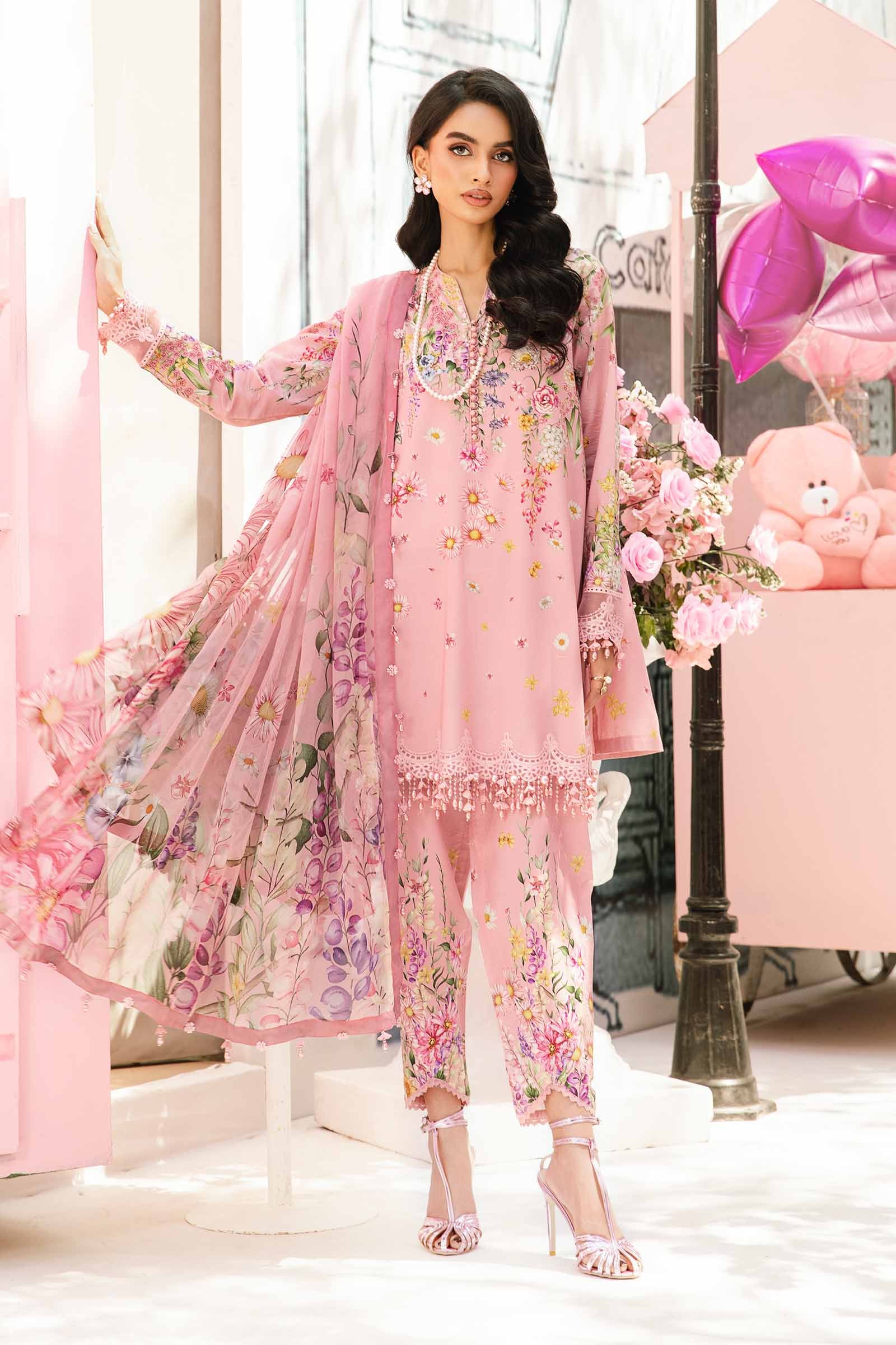 Maria B | M Prints Summer 25 | MPT-2603-B - Official Maria B - Agha Fabrics UK