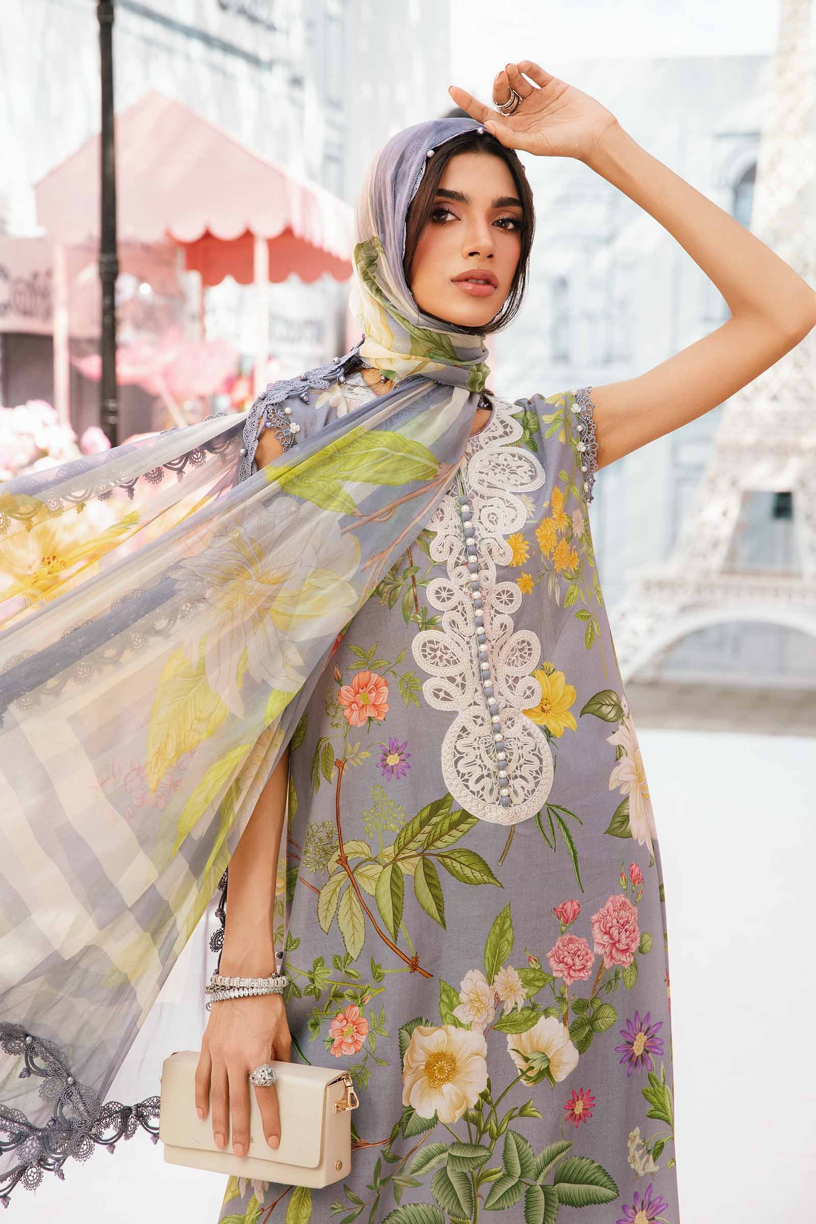 Maria B | M Prints Summer 25 | MPT-2604-A - Official Maria B - Agha Fabrics UK