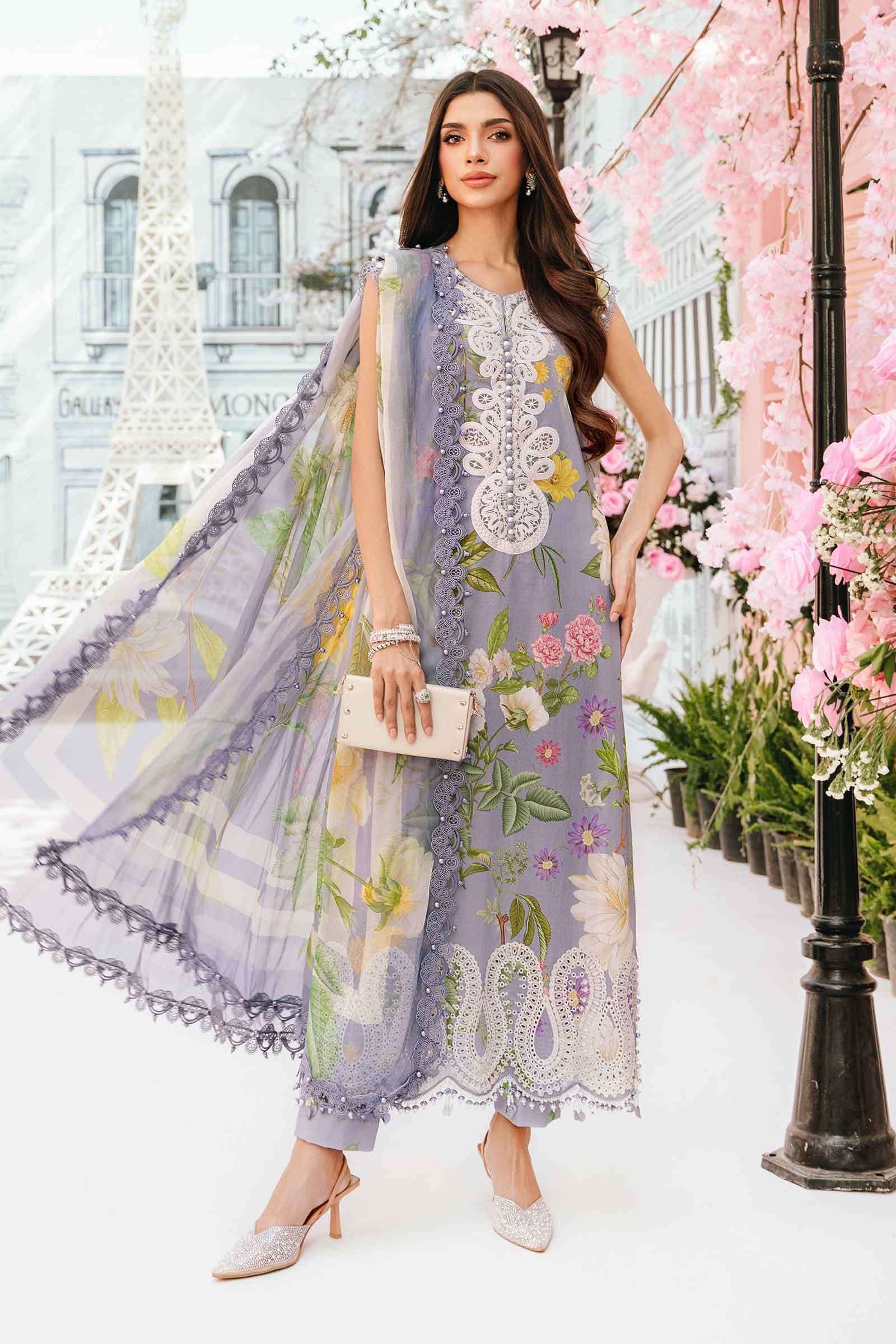 Maria B | M Prints Summer 25 | MPT-2604-A - Official Maria B - Agha Fabrics UK