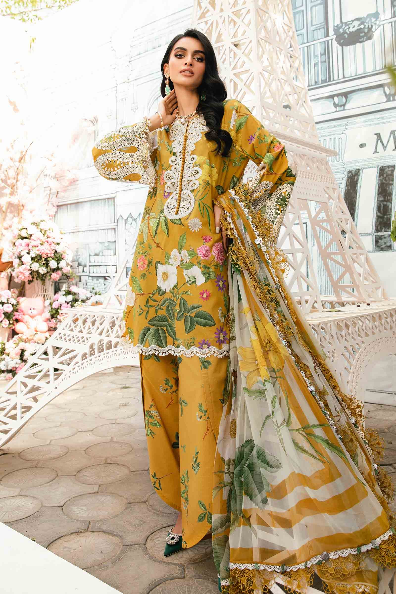 Maria B | M Prints Summer 25 | MPT-2604-B - Official Maria B - Agha Fabrics UK