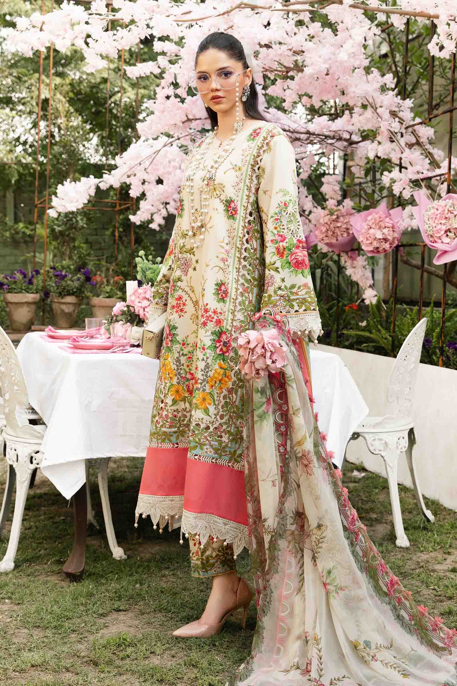 Maria B | M Prints Summer 25 | MPT-2605-A - Official Maria B - Agha Fabrics UK