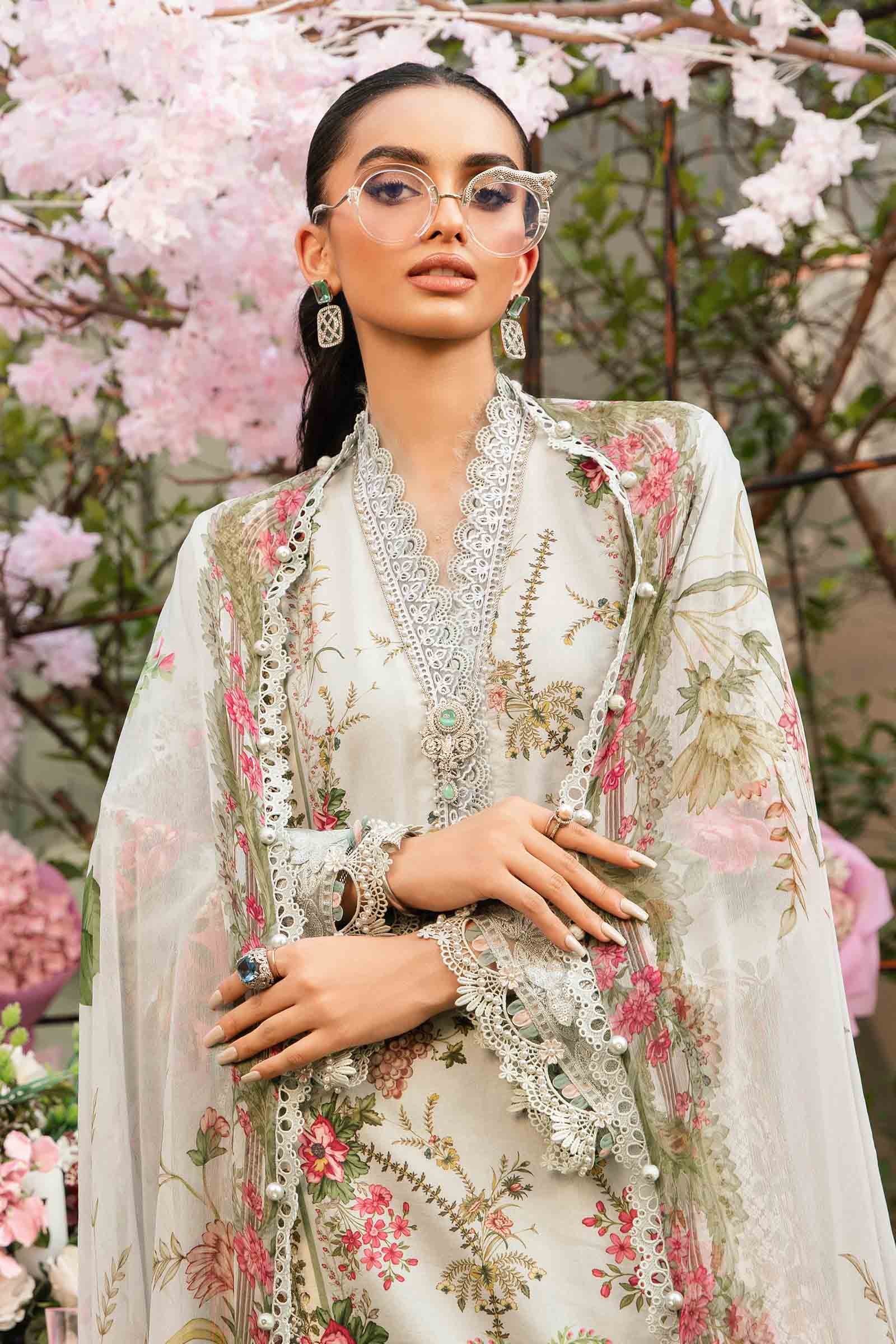 Maria B | M Prints Summer 25 | MPT-2605-B - Official Maria B - Agha Fabrics UK