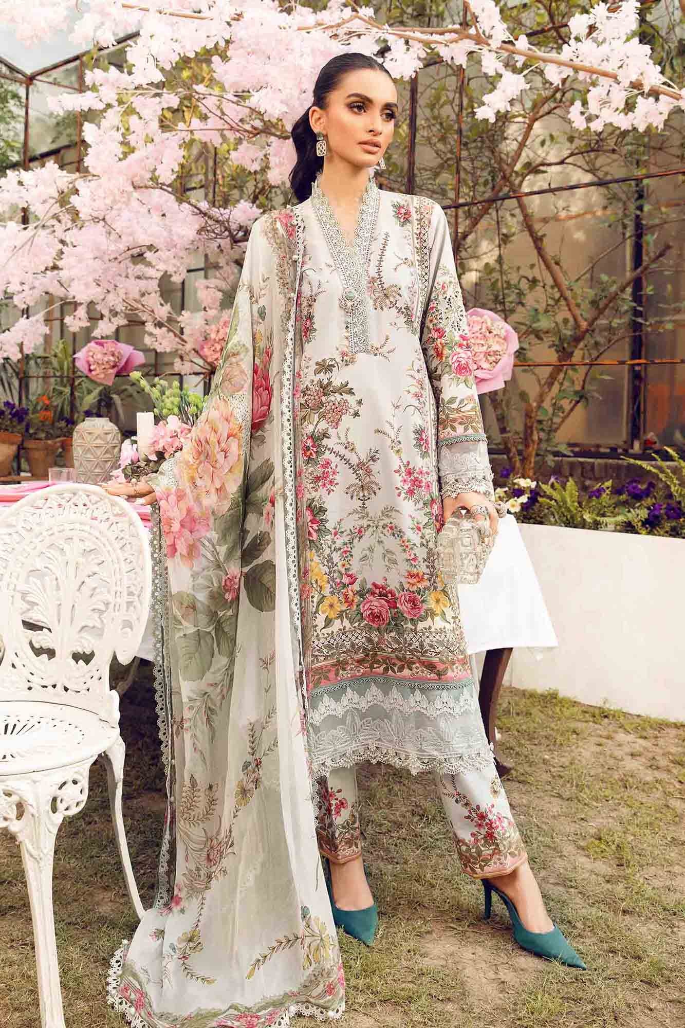 Maria B | M Prints Summer 25 | MPT-2605-B - Official Maria B - Agha Fabrics UK