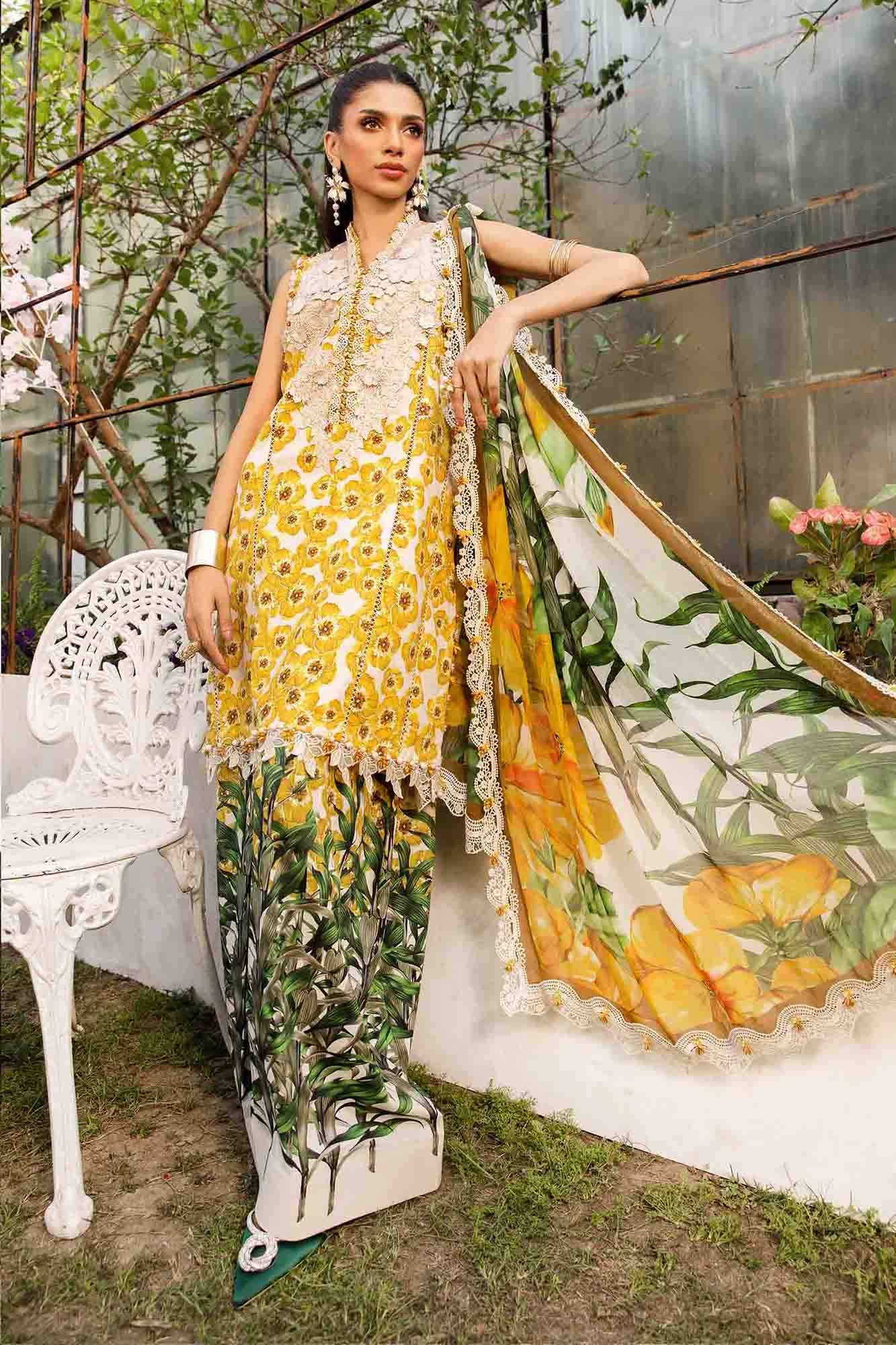 Maria B | M Prints Summer 25 | MPT-2606-A - Official Maria B - Agha Fabrics UK