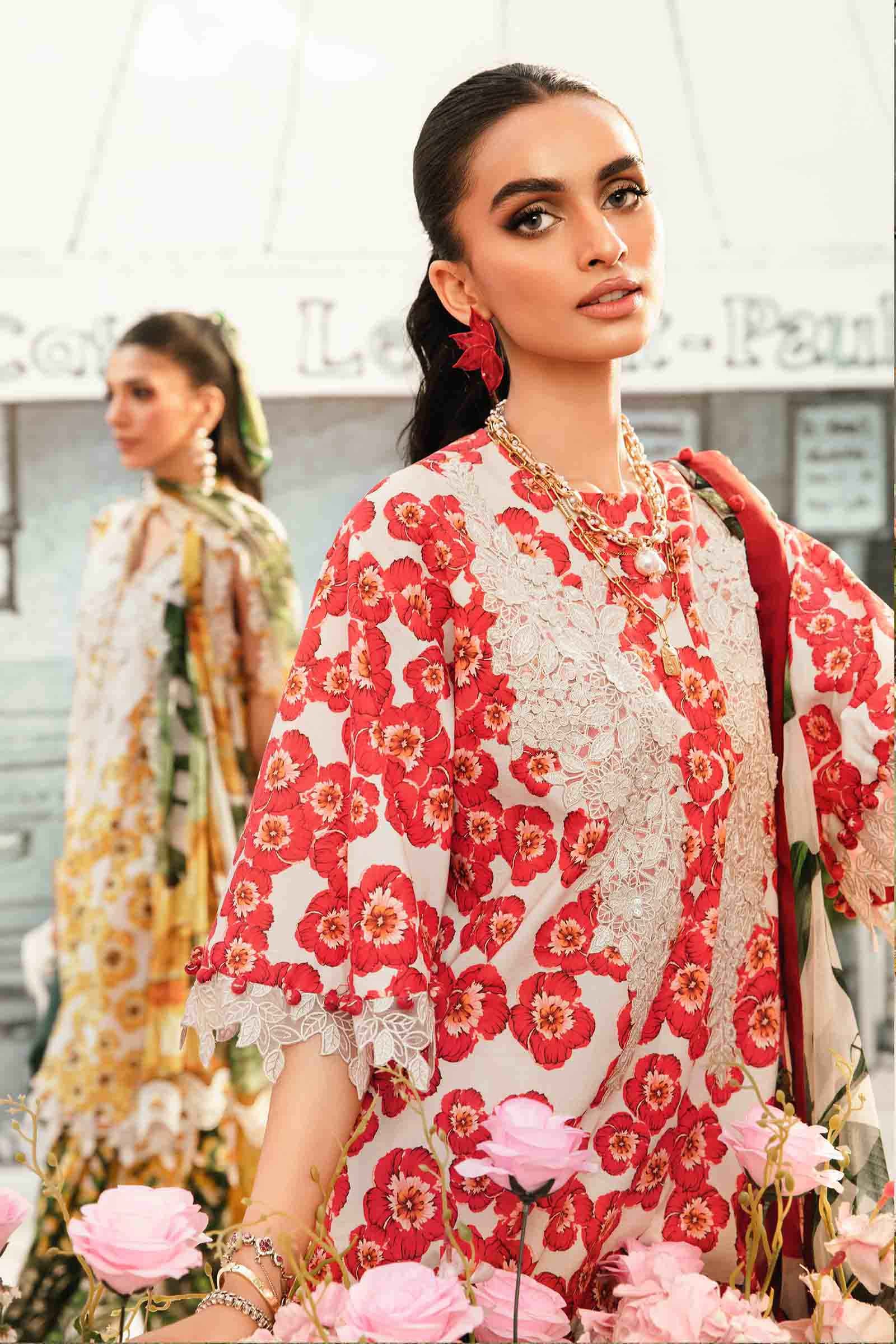 Maria B | M Prints Summer 25 | MPT-2606-B - Official Maria B - Agha Fabrics UK