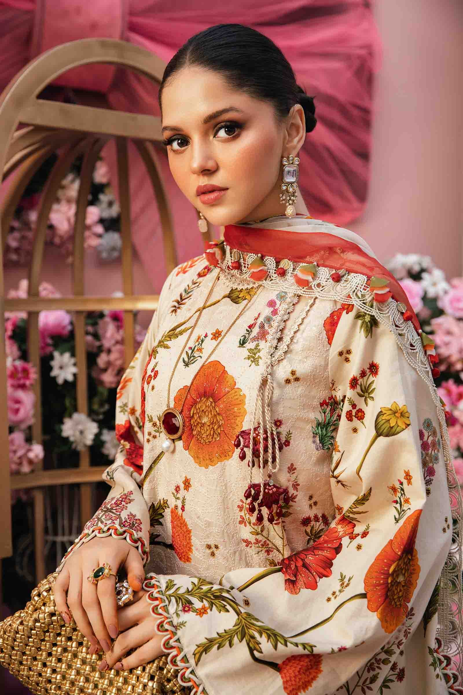 Maria B | M Prints Summer 25 | MPT-2607-A - Official Maria B - Agha Fabrics UK
