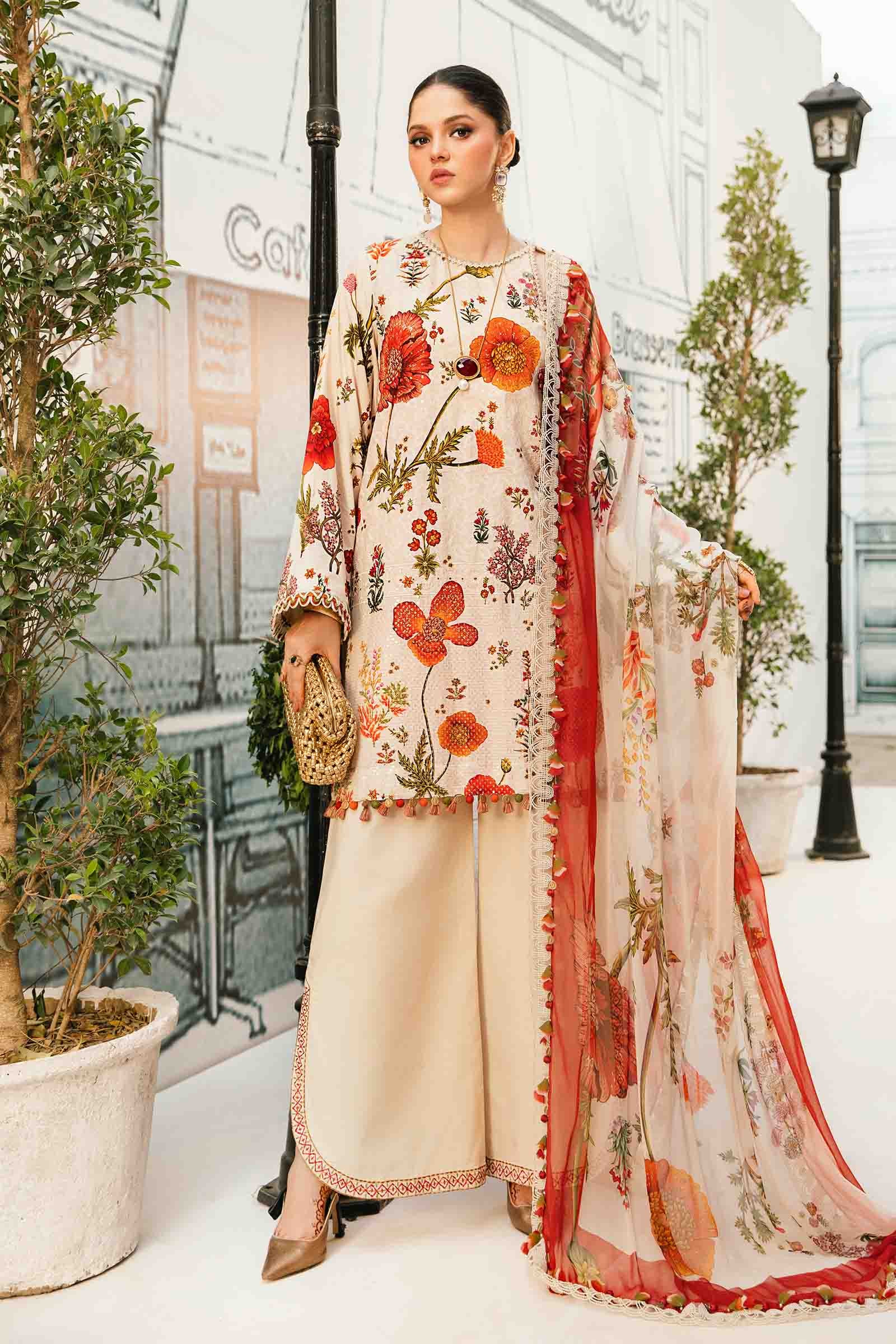 Maria B | M Prints Summer 25 | MPT-2607-A - Official Maria B - Agha Fabrics UK