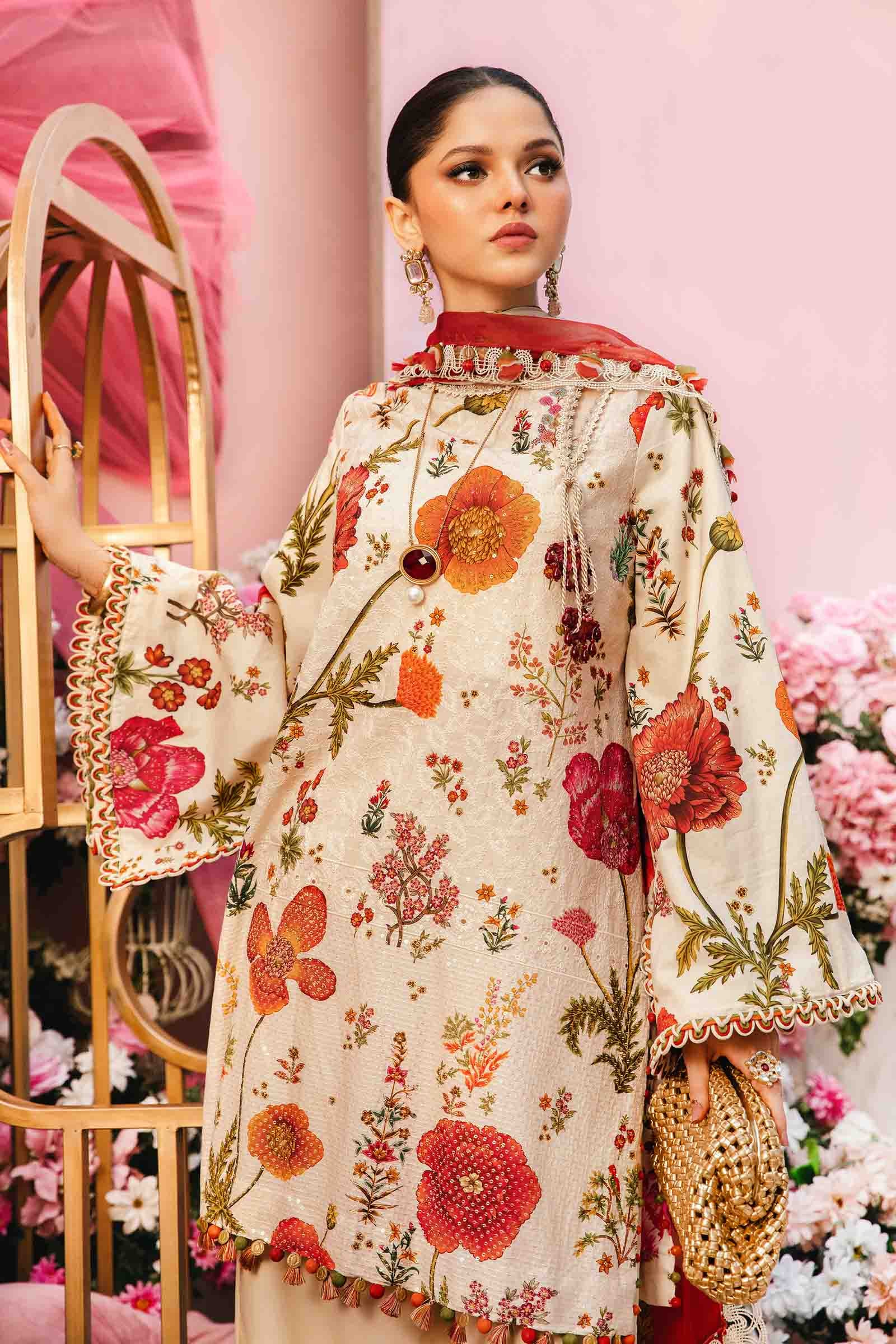 Maria B | M Prints Summer 25 | MPT-2607-A - Official Maria B - Agha Fabrics UK