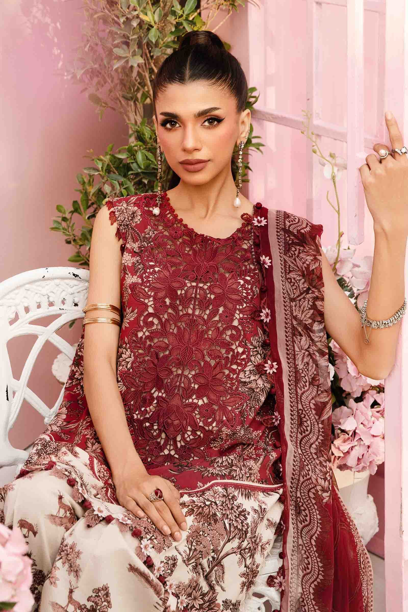 Maria B | M Prints Summer 25 | MPT-2608-A - Official Maria B - Agha Fabrics UK