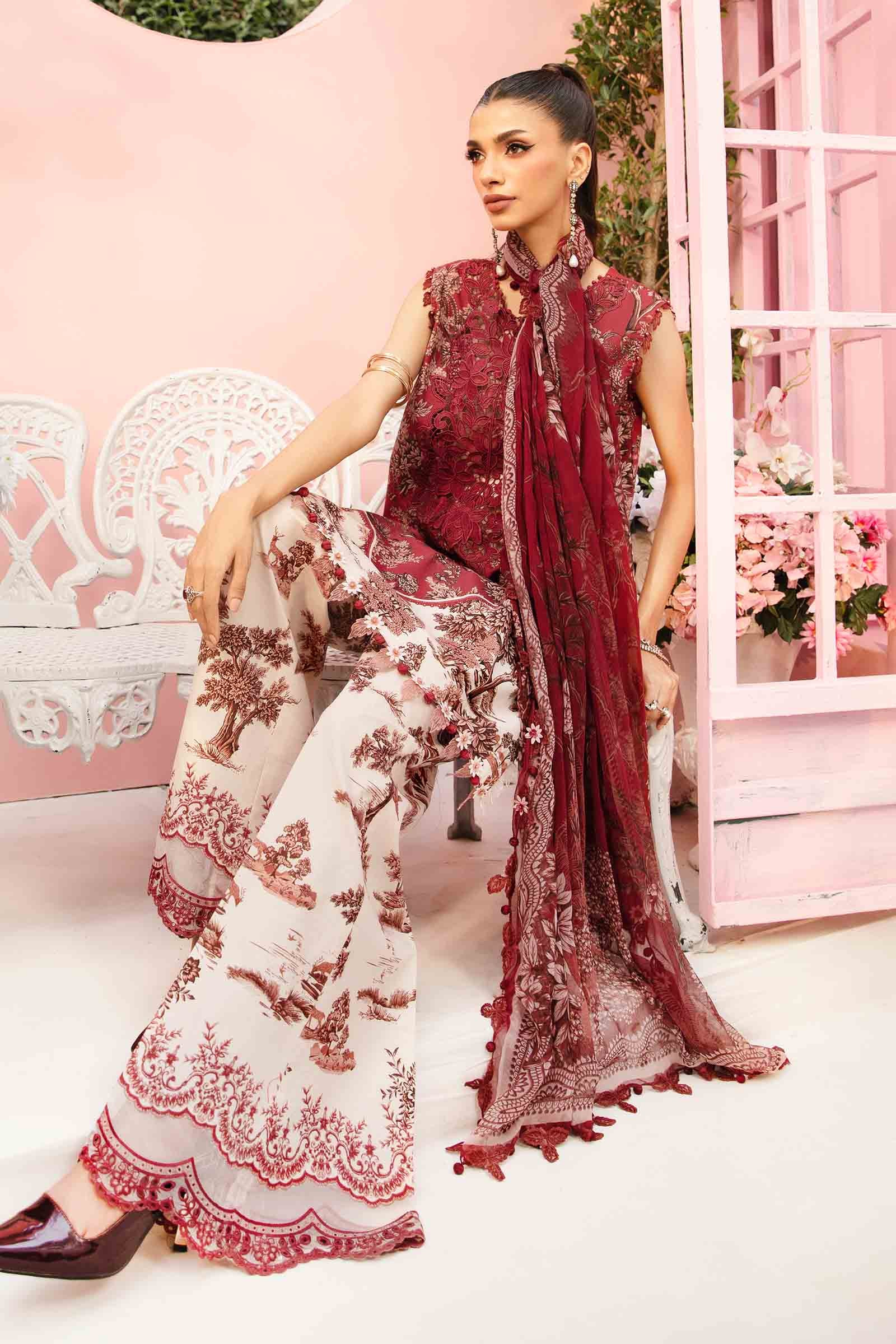 Maria B | M Prints Summer 25 | MPT-2608-A - Official Maria B - Agha Fabrics UK