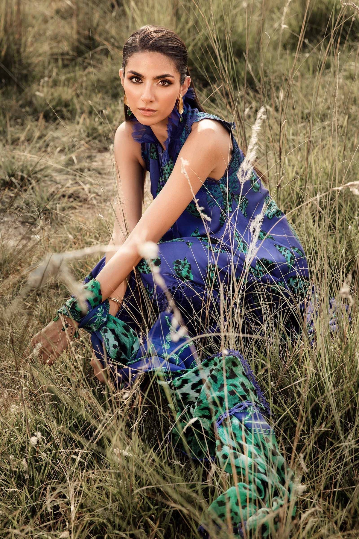 Maria B | M Prints Winter 24 | MPT-2410-A - Official Maria B - Agha Fabrics UK