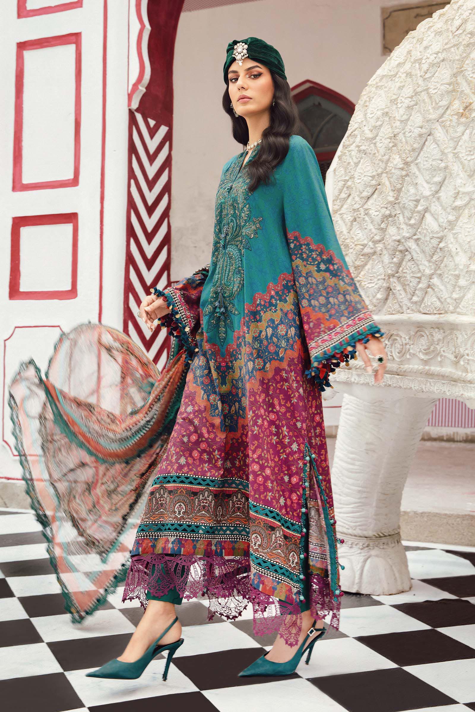 Maria B | M Prints Winter 25 | MPT-2710-B - Official Maria B - Agha Fabrics UK