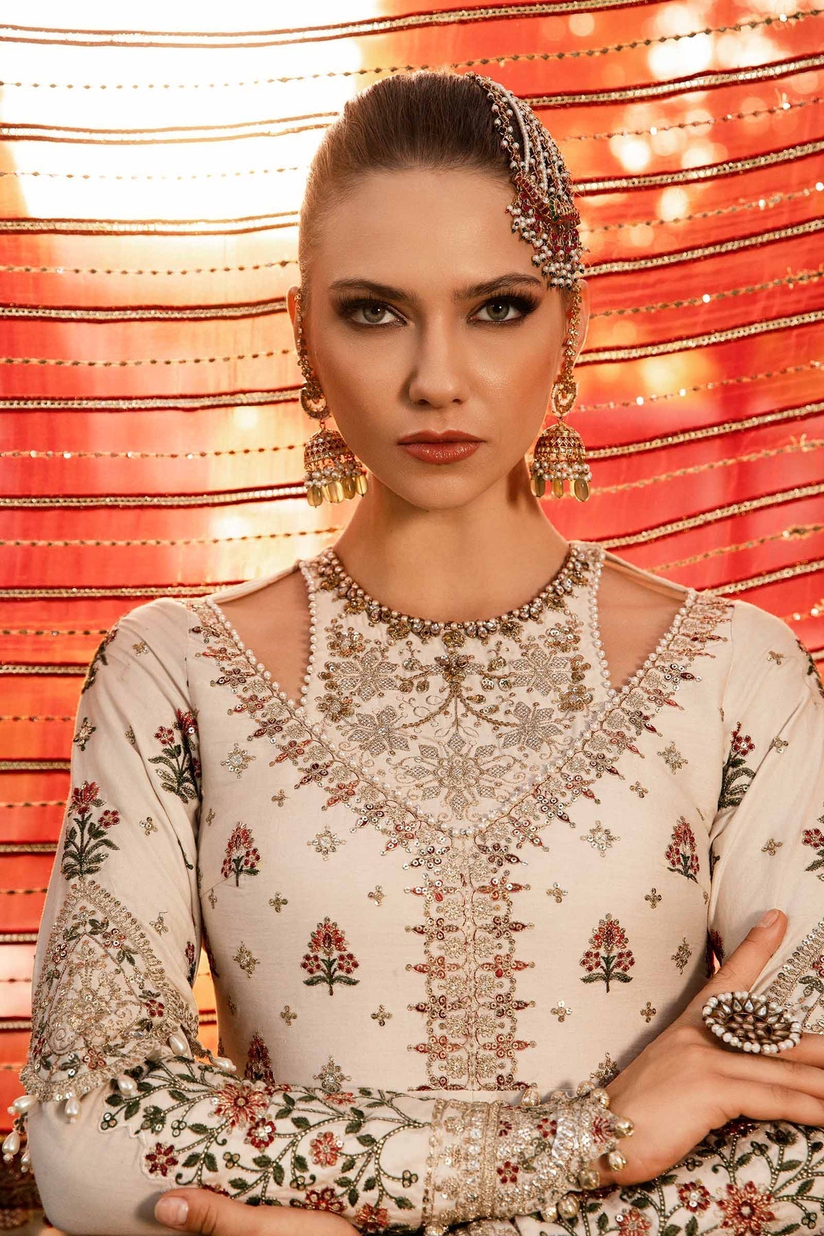 Maria B | Sateen Formals 24 | CST-801 - Official Maria B - Agha Fabrics UK