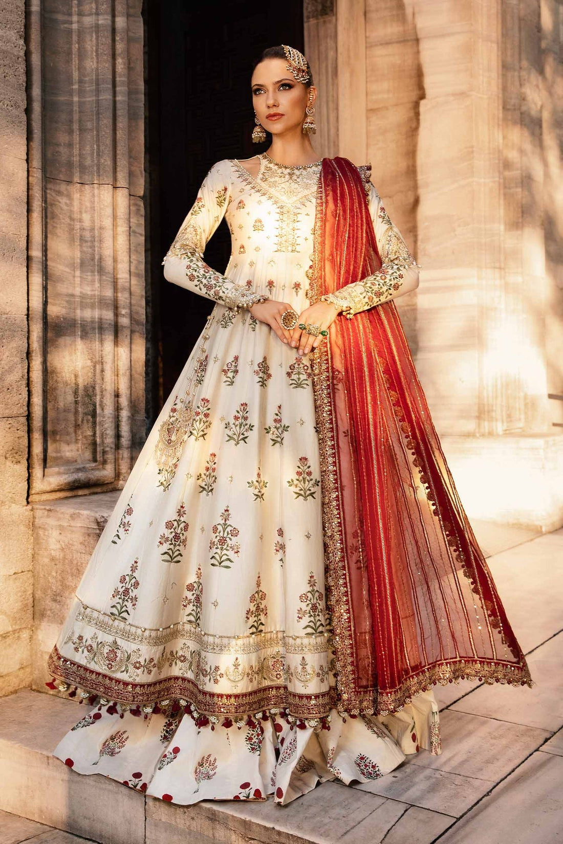 Maria B | Sateen Formals 24 | CST-801 - Official Maria B - Agha Fabrics UK