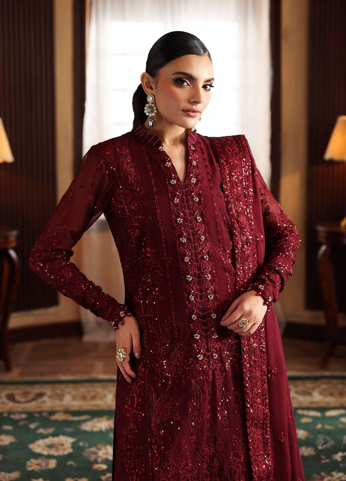 Gulaal | I Evayna Embroidered Chiffon | Vezeen - Official Gulaal - Agha Fabrics UK