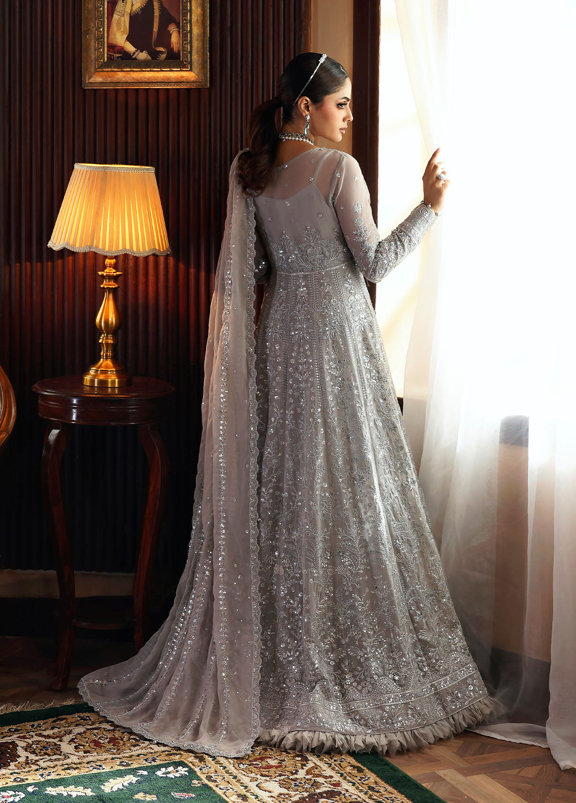 Gulaal | I Evayna Embroidered Chiffon | Sheyza - Official Gulaal - Agha Fabrics UK