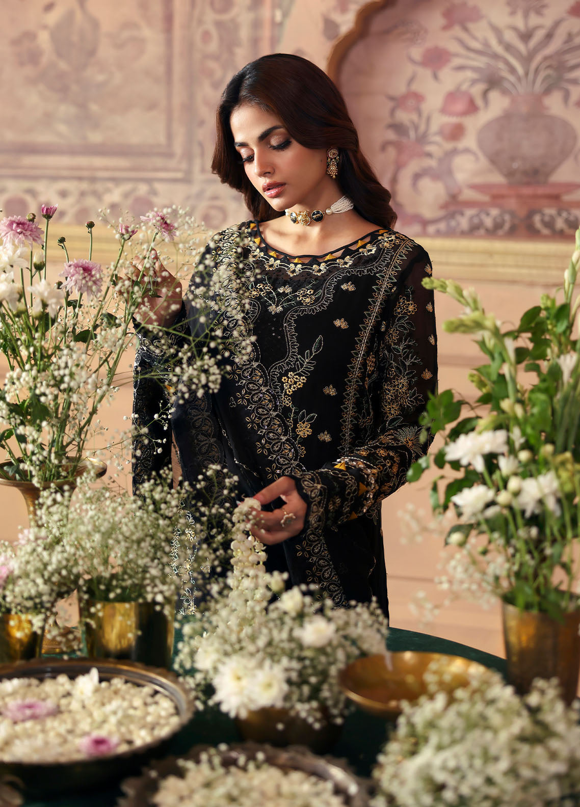 Gulaal | I Evayna Embroidered Chiffon | Deenah