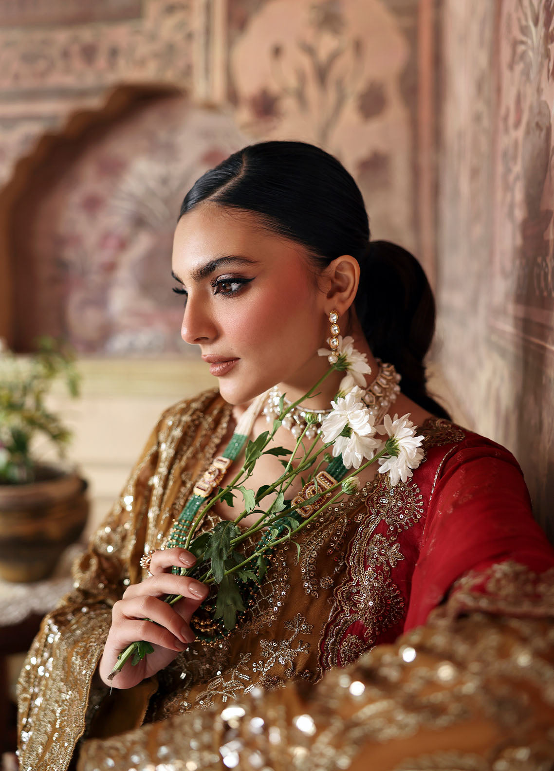 Gulaal | I Evayna Embroidered Chiffon | Dinara - Official Gulaal - Agha Fabrics UK