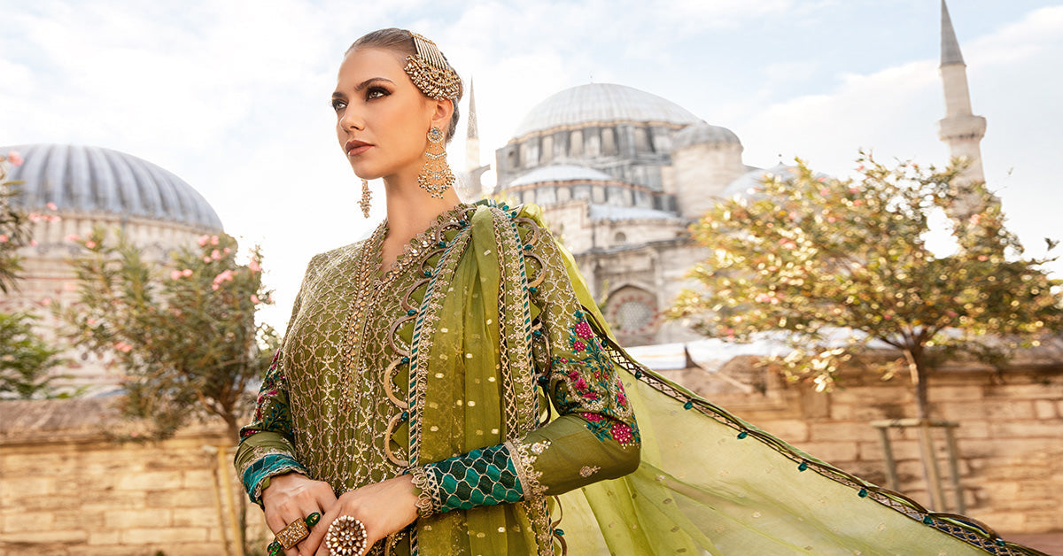 Maria B | Sateen Formals 24 | CST-803 - Official Maria B - Agha Fabrics UK