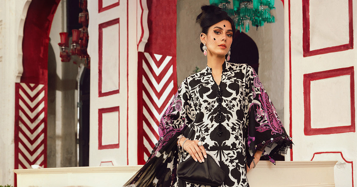 Maria B | M Prints Winter 25 | MPT-2704-B - Official Maria B - Agha Fabrics UK