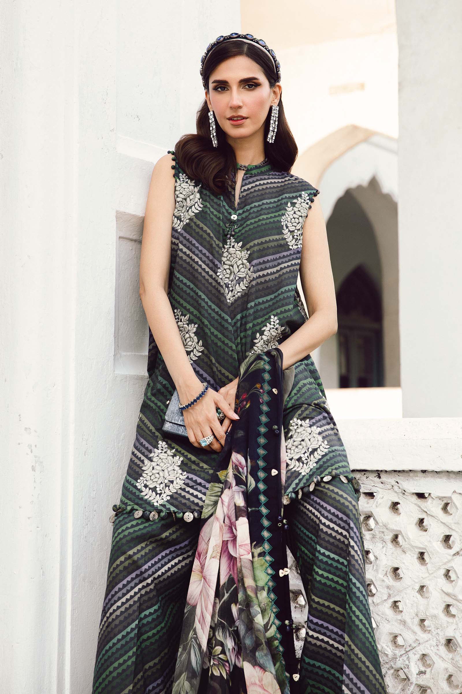 Maria B | M Prints Winter 25 | MPT-2705-A - Official Maria B - Agha Fabrics UK