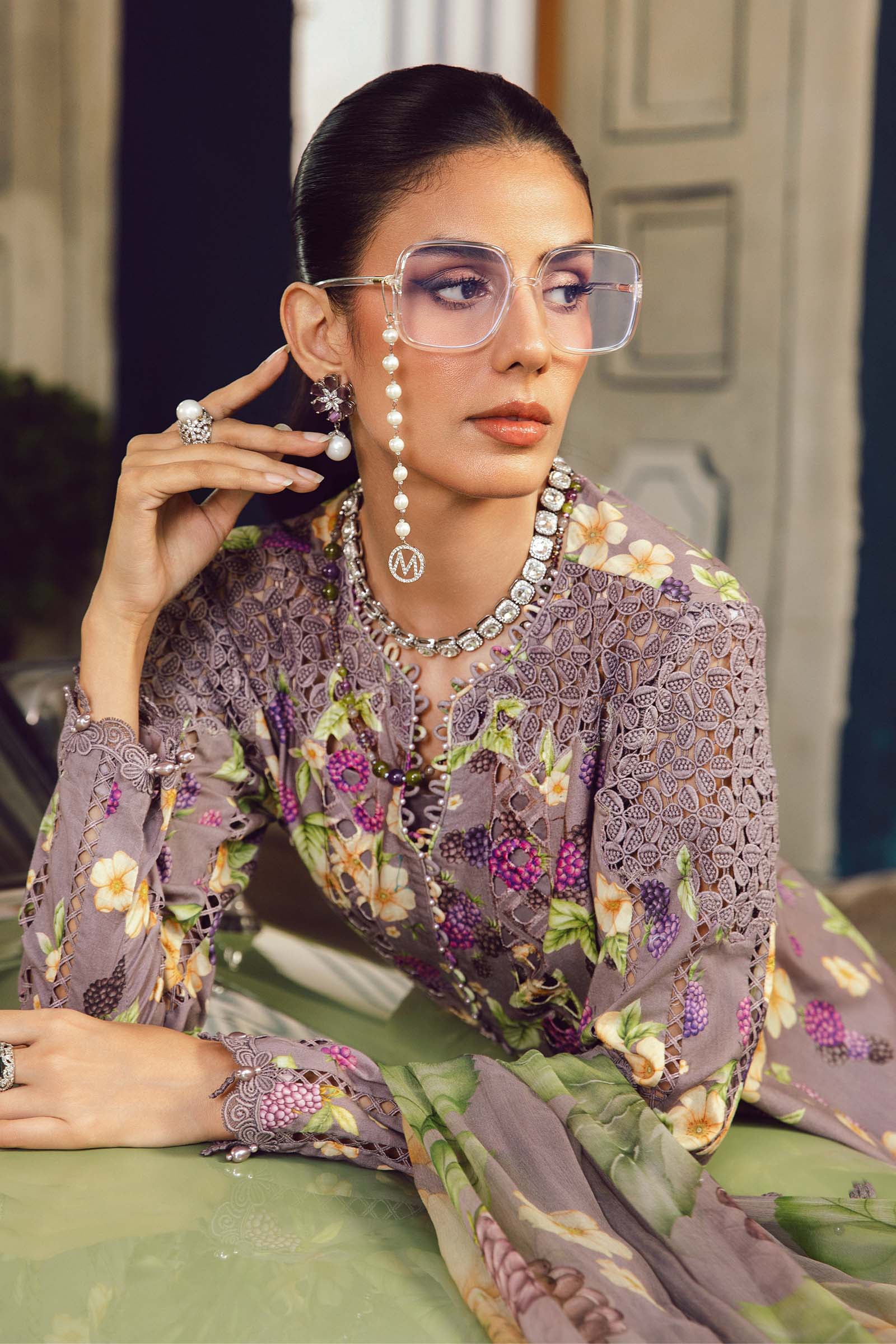 Maria B | M Prints Winter 25 | MPT-2706-B - Official Maria B - Agha Fabrics UK