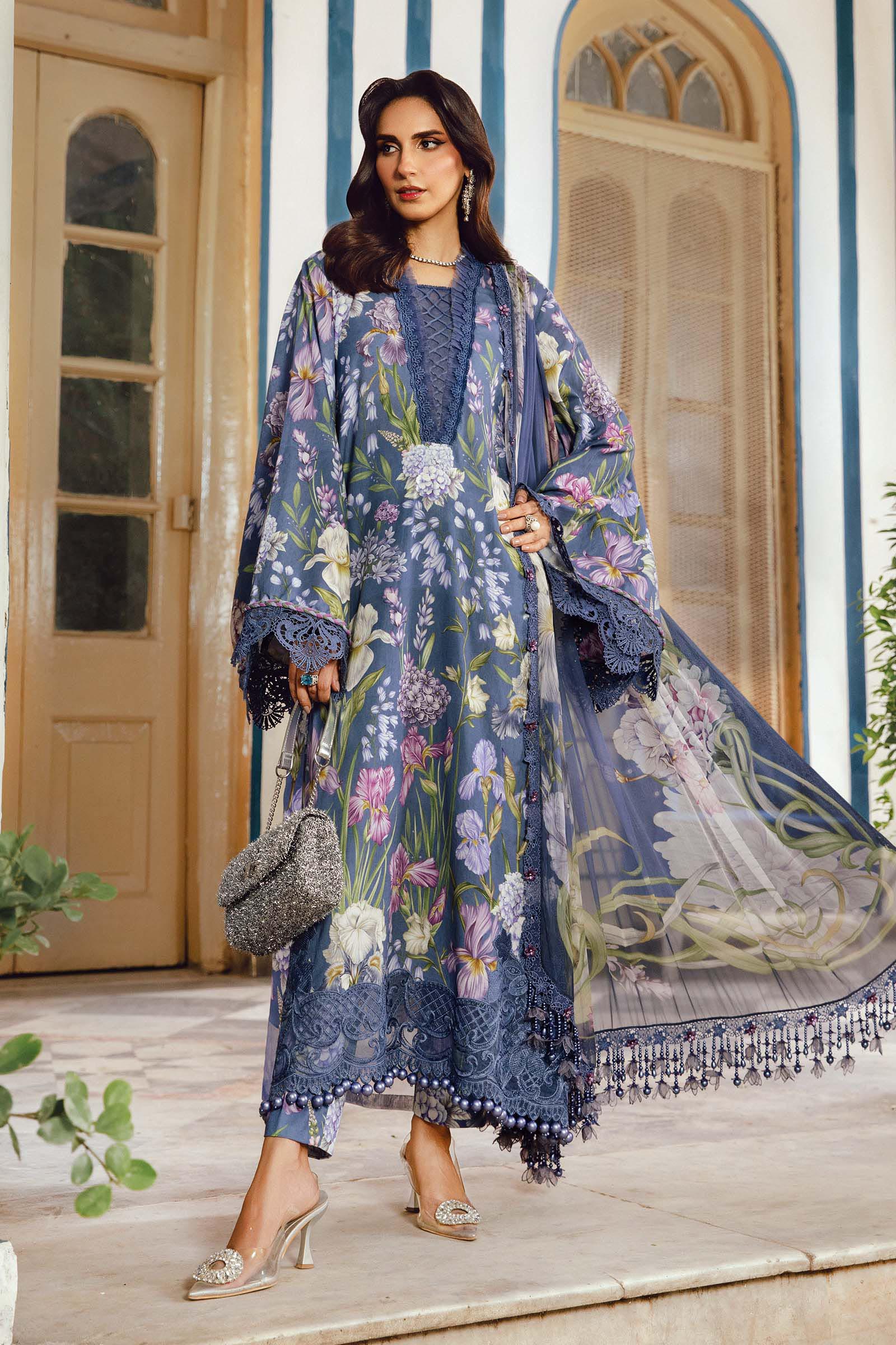 Maria B | M Prints Winter 25 | MPT-2708-B - Official Maria B - Agha Fabrics UK