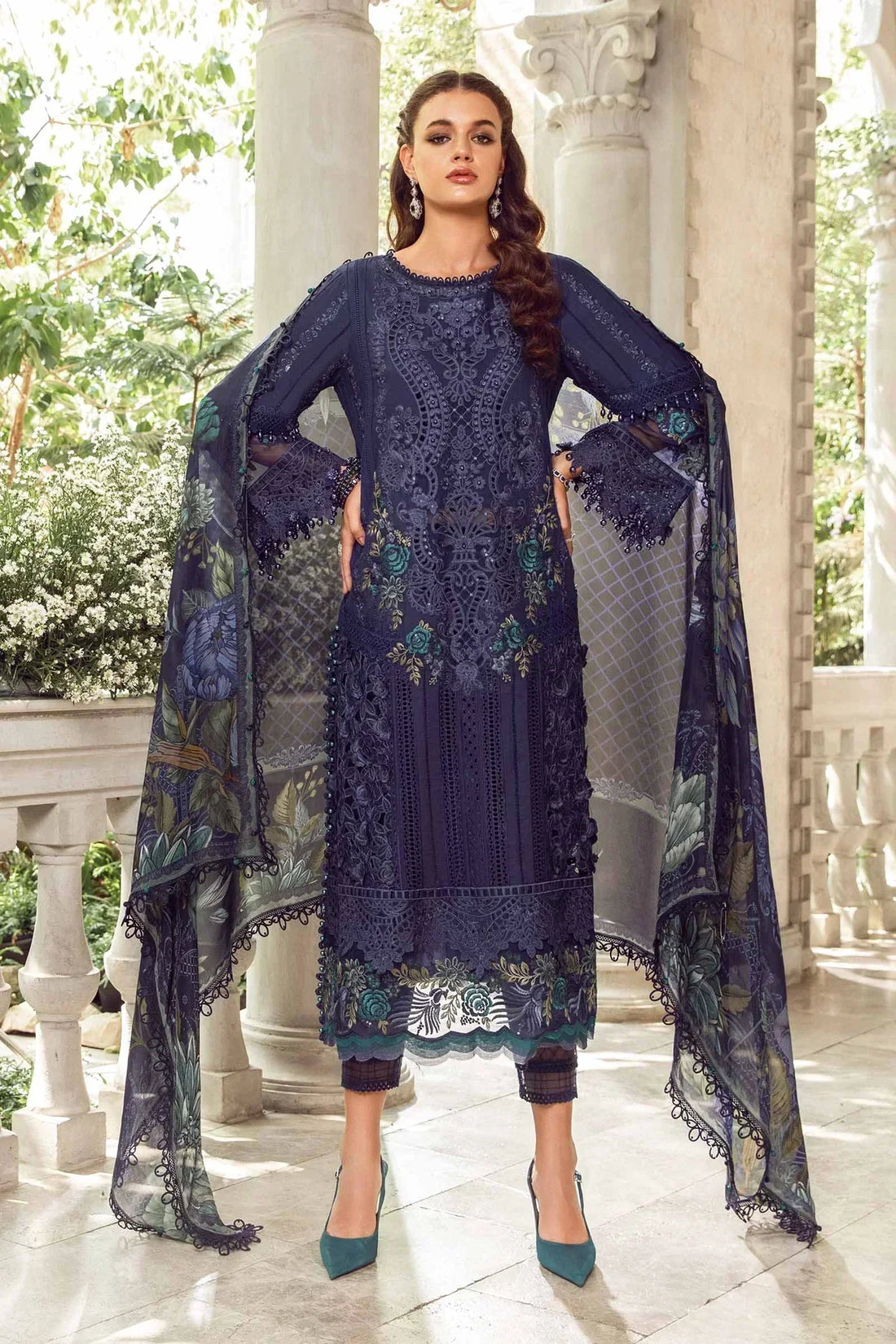 Maria B | Eid Lawn Collection | 09 -  Maria B Luxury -  Agha Fabrics