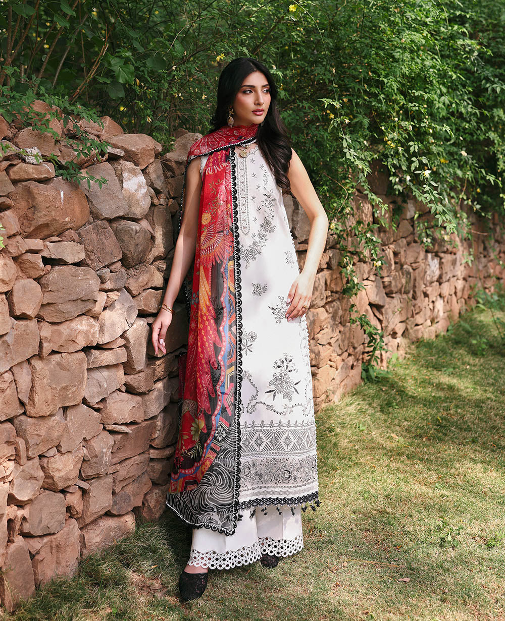 Republic Womenswear | Talia Luxury Lawn 25 | D1-B - Lunara
