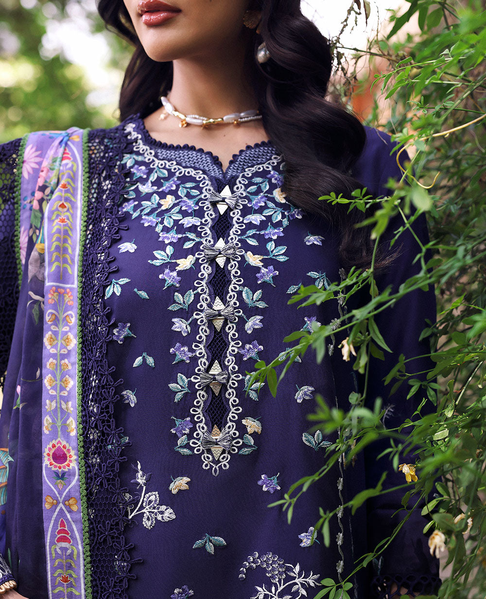 Republic Womenswear | Talia Luxury Lawn 25 | D3-B - Saia