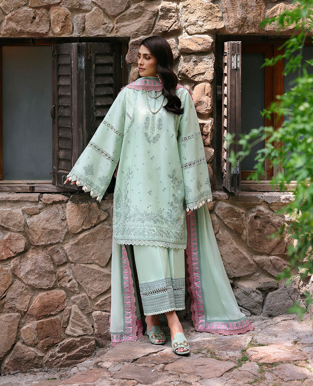 Republic Womenswear | Talia Luxury Lawn 25 | D4-A - Zayli