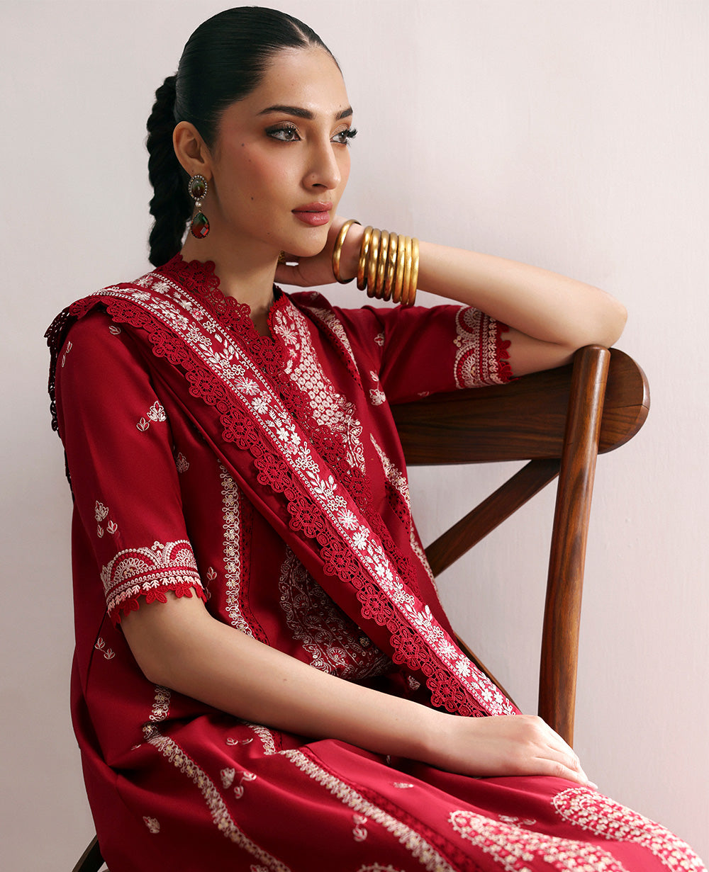 Republic Womenswear | Talia Luxury Lawn 25 | D6-A - Evara