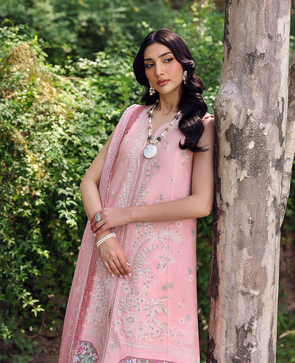 Republic Womenswear | Talia Luxury Lawn 25 | D7-A - Ora