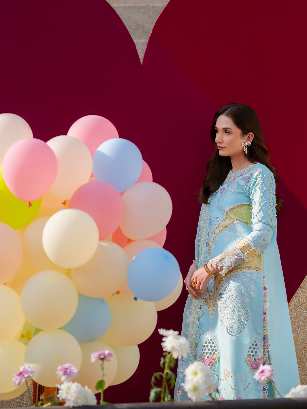 Parishay | Dil e Raqsam Festive Eid Lawn | DR-01 - Official Parishay - Agha Fabrics UK