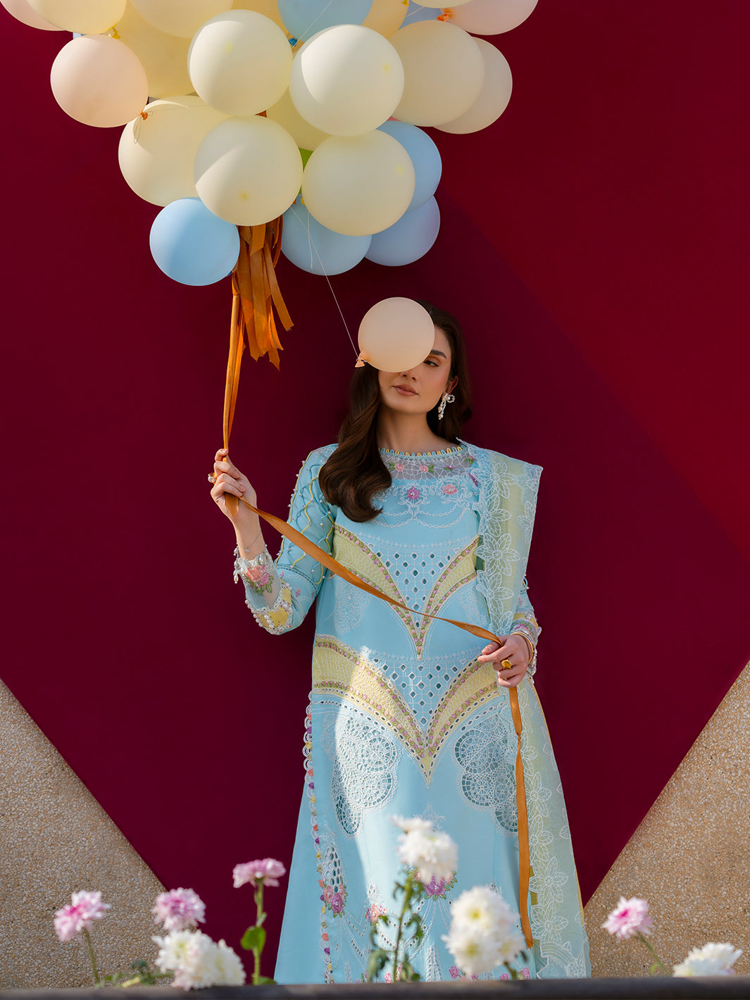 Parishay | Dil e Raqsam Festive Eid Lawn | DR-01 - Official Parishay - Agha Fabrics UK