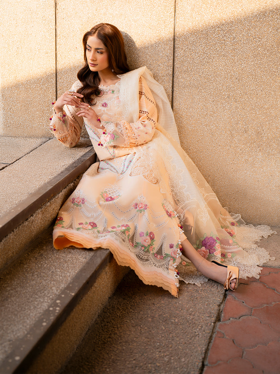 Parishay | Dil e Raqsam Festive Eid Lawn | DR-02 - Official Parishay - Agha Fabrics UK