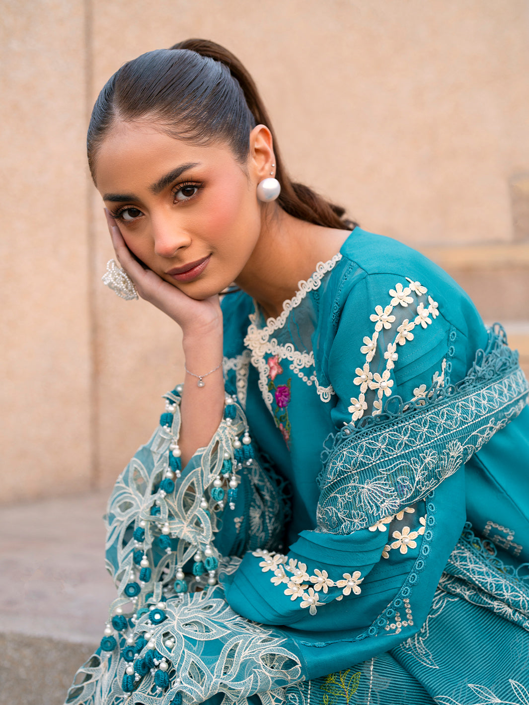 Parishay | Dil e Raqsam Festive Eid Lawn | DR-03 - Official Parishay - Agha Fabrics UK