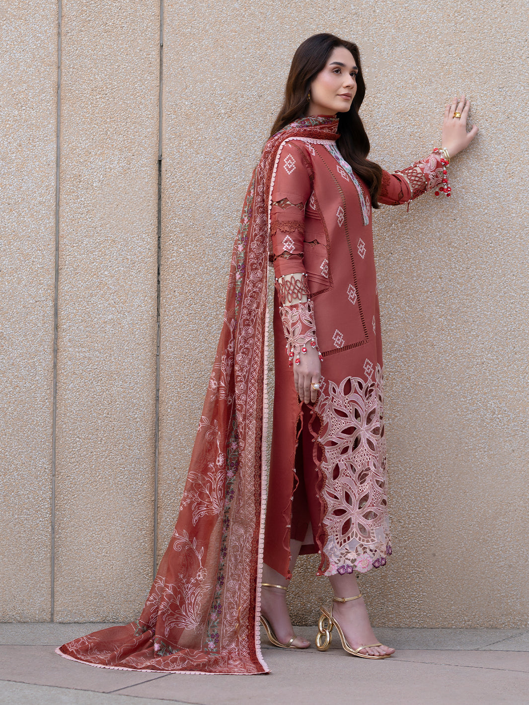 Parishay | Dil e Raqsam Festive Eid Lawn | DR-04 - Official Parishay - Agha Fabrics UK