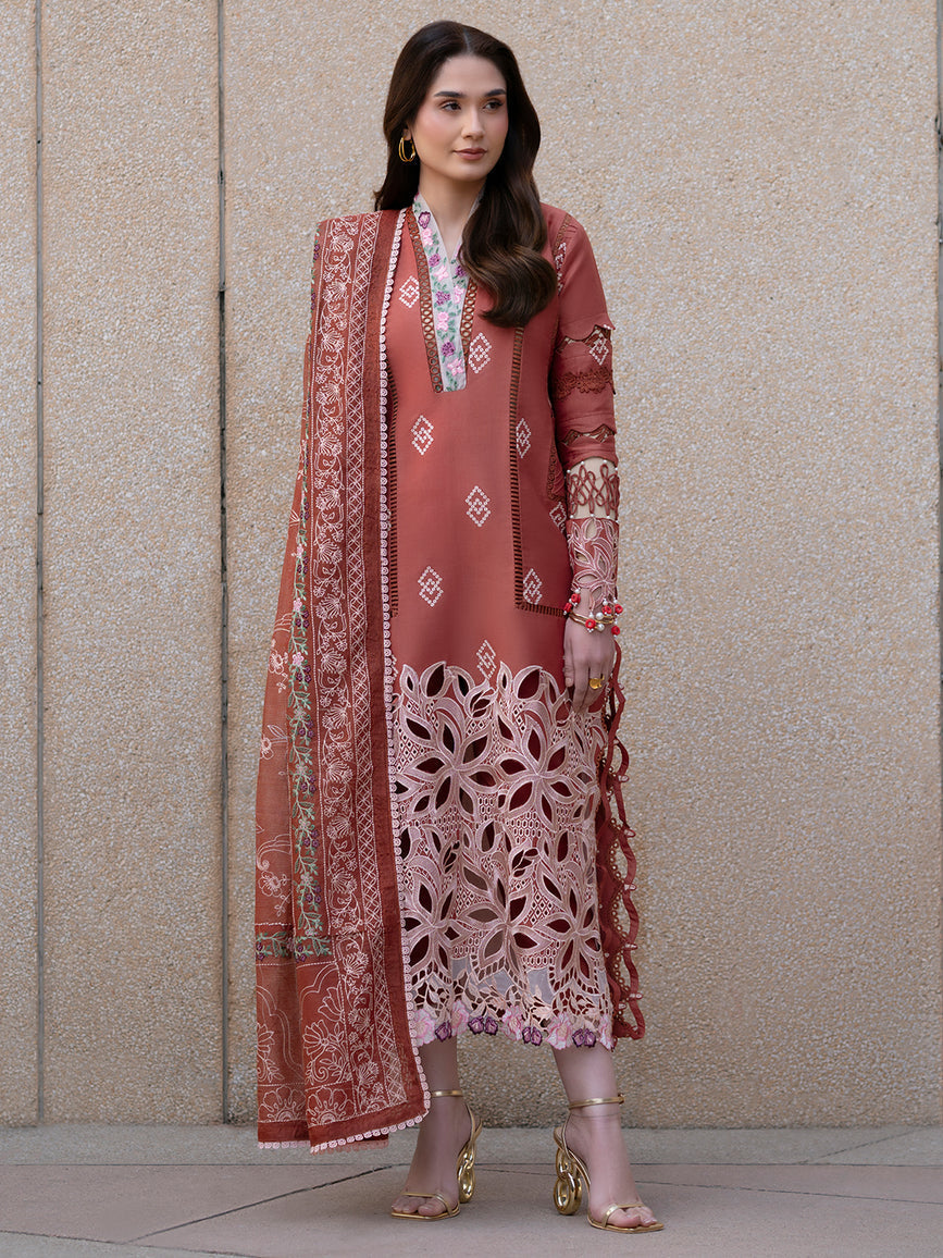 Parishay | Dil e Raqsam Festive Eid Lawn | DR-04 - Official Parishay - Agha Fabrics UK