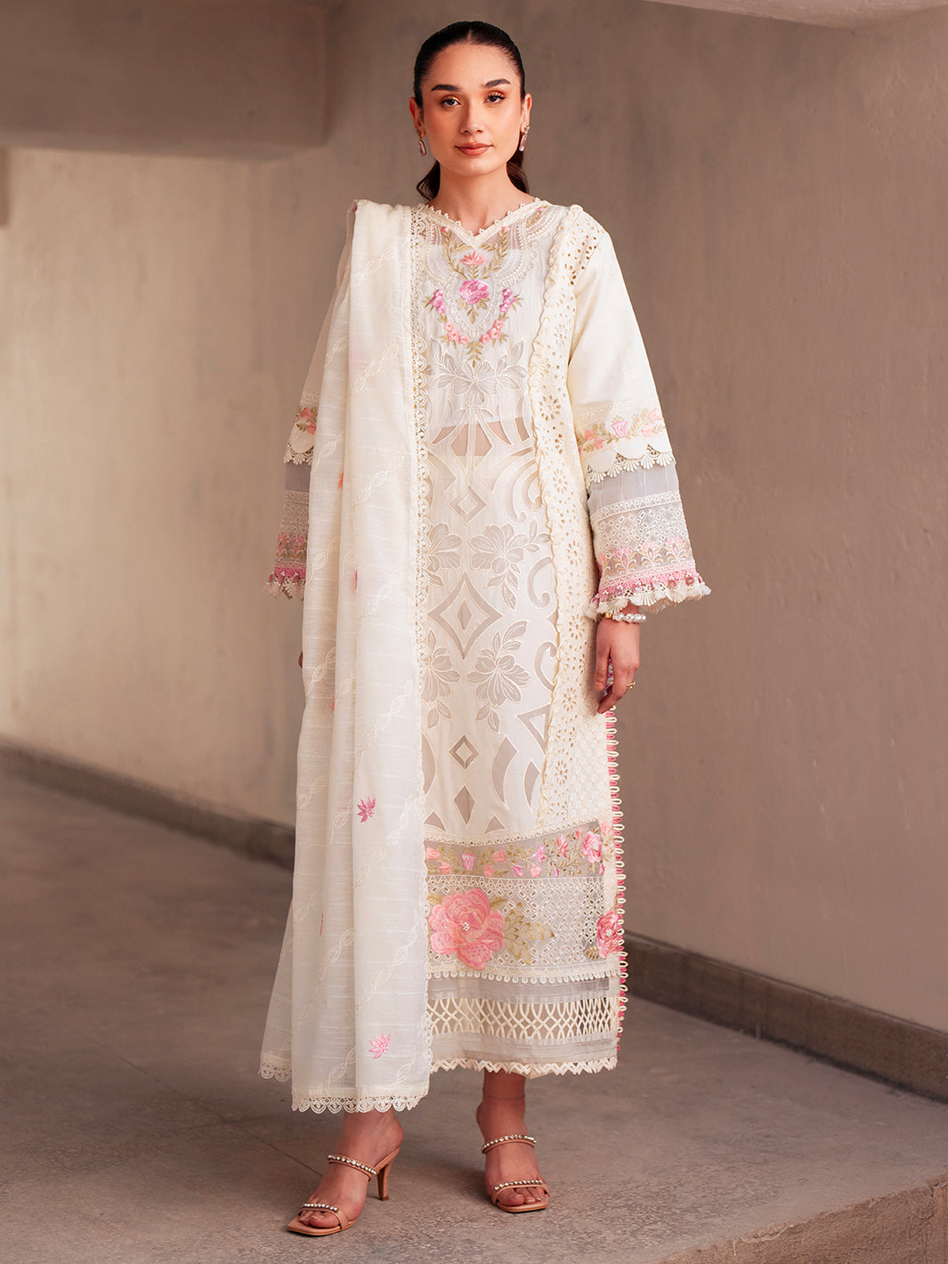 Parishay | Dil e Raqsam Festive Eid Lawn | DR-05 - Official Parishay - Agha Fabrics UK